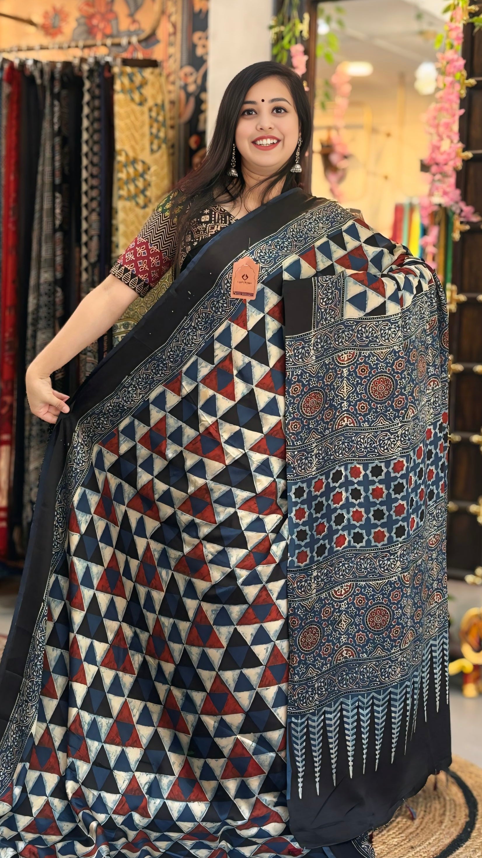 Mahika - Pure Ajrak Modal Silk