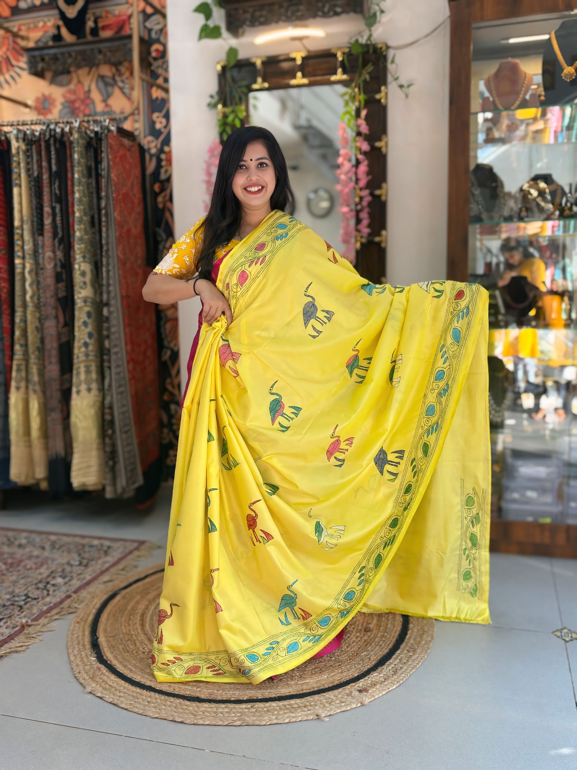 Samriddhi - Katha Dupian Silk Saree