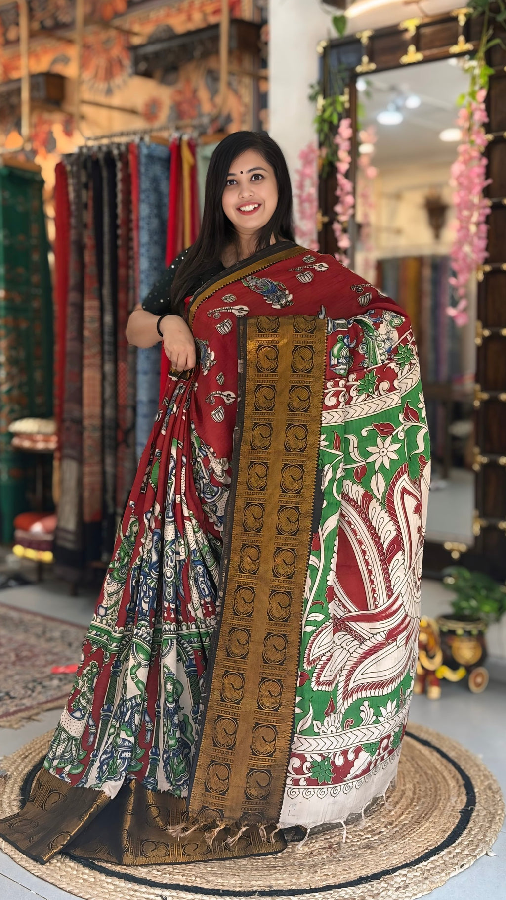 Gauri - Nellore Silk heavy Nizam Border