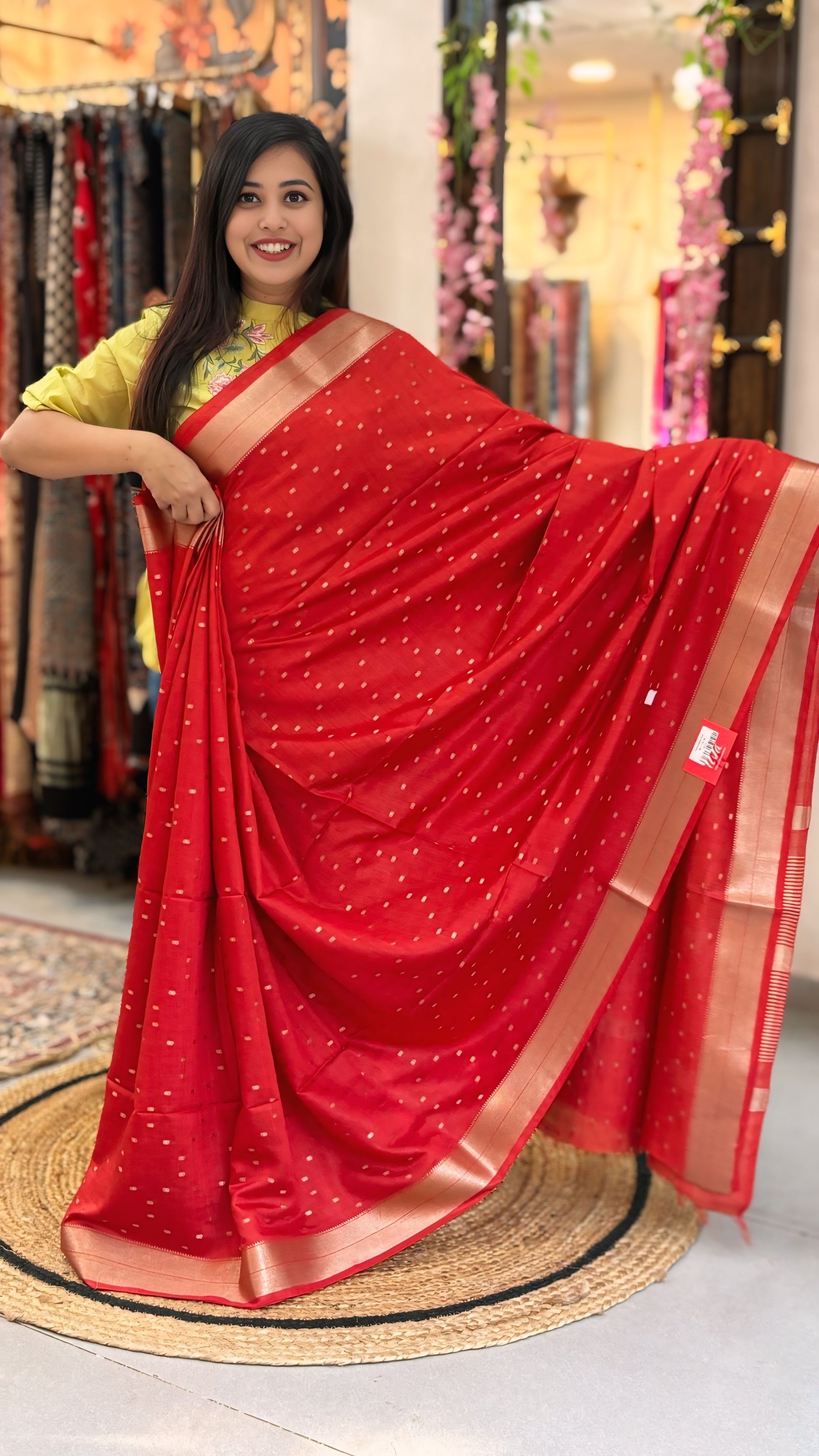 Kaushiki - Maheshwari Banarasi Saree