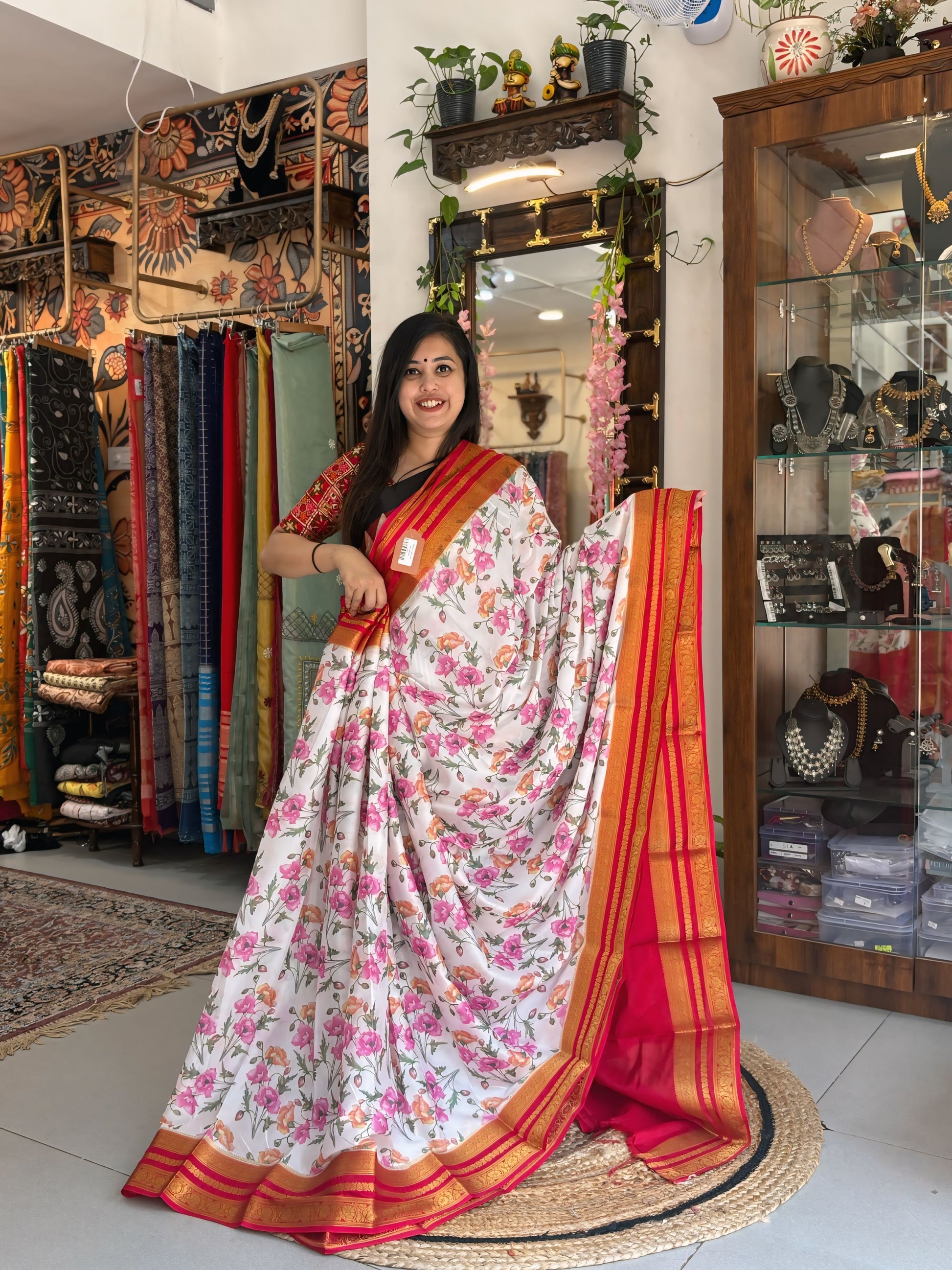 Varnika - Mysore Crepe Silk