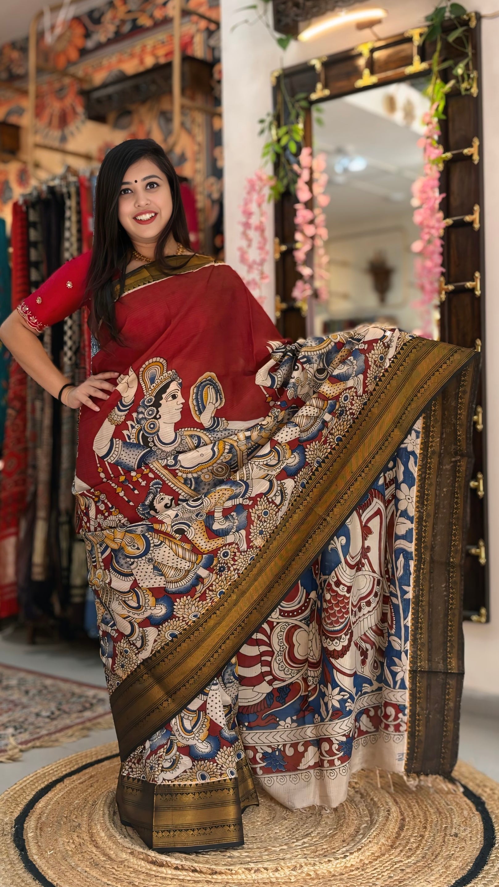 Kashi
 – Kalamkari Saree