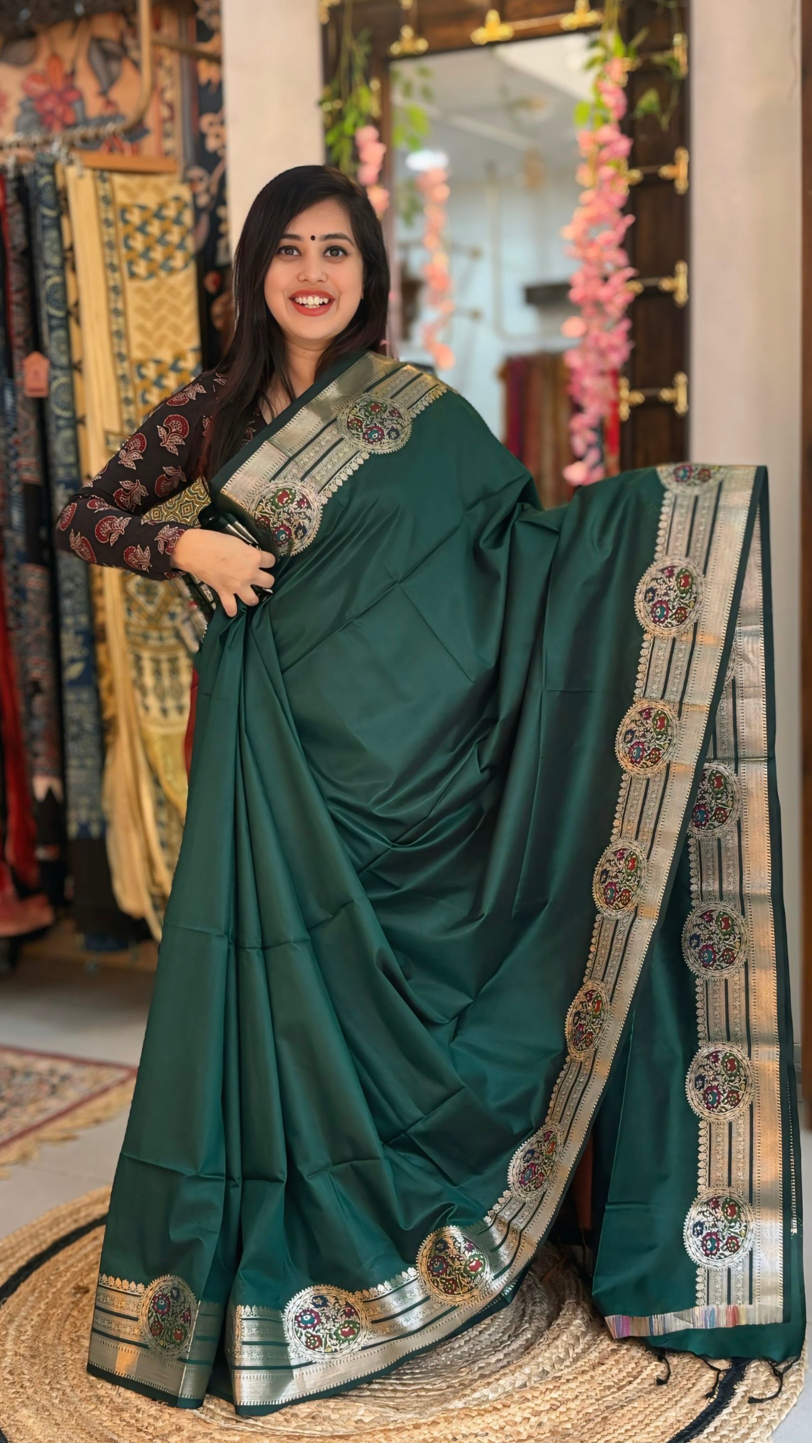 Prabha - Muga Silk Saree