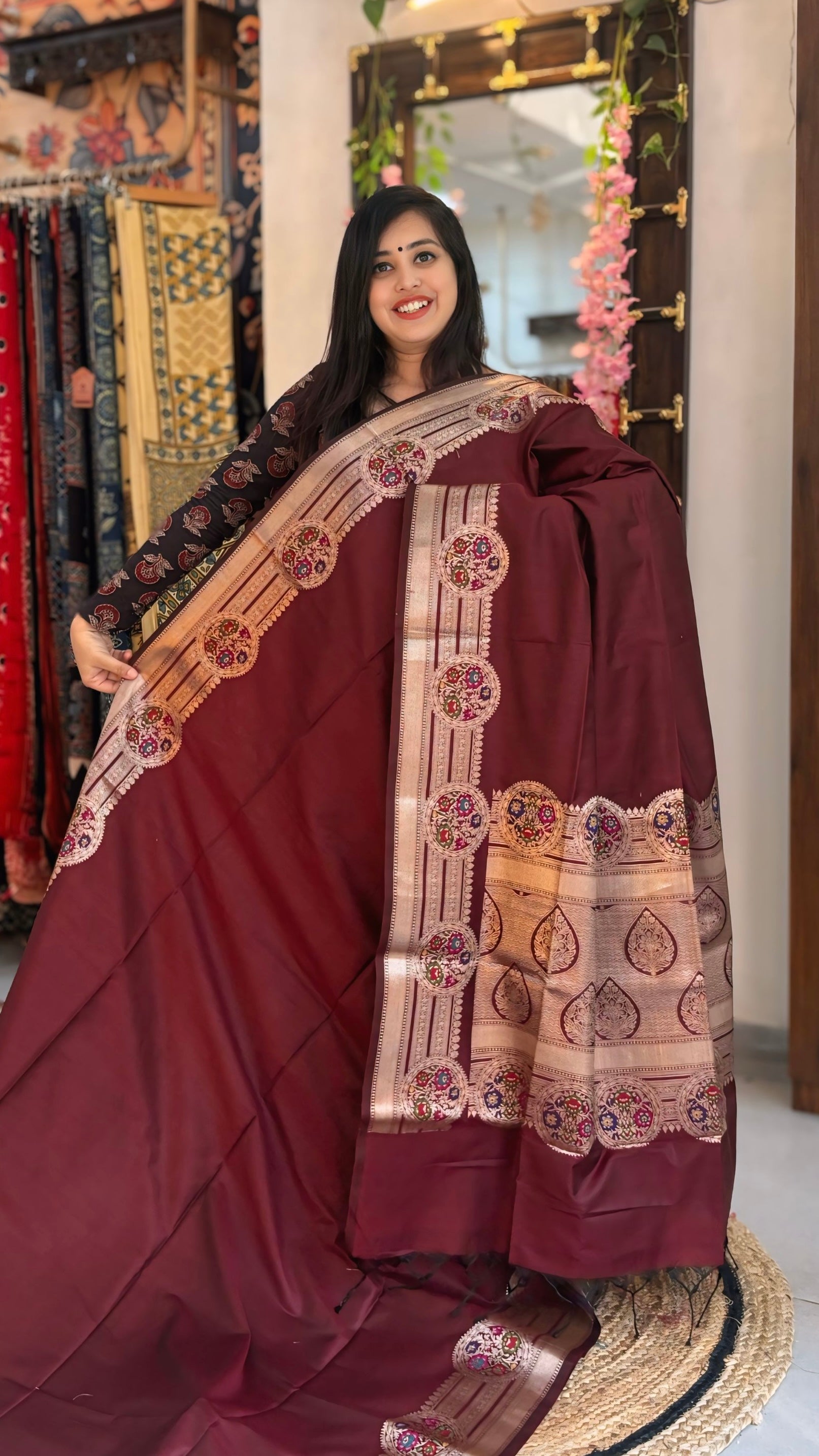Swarnika - Muga Silk Saree
