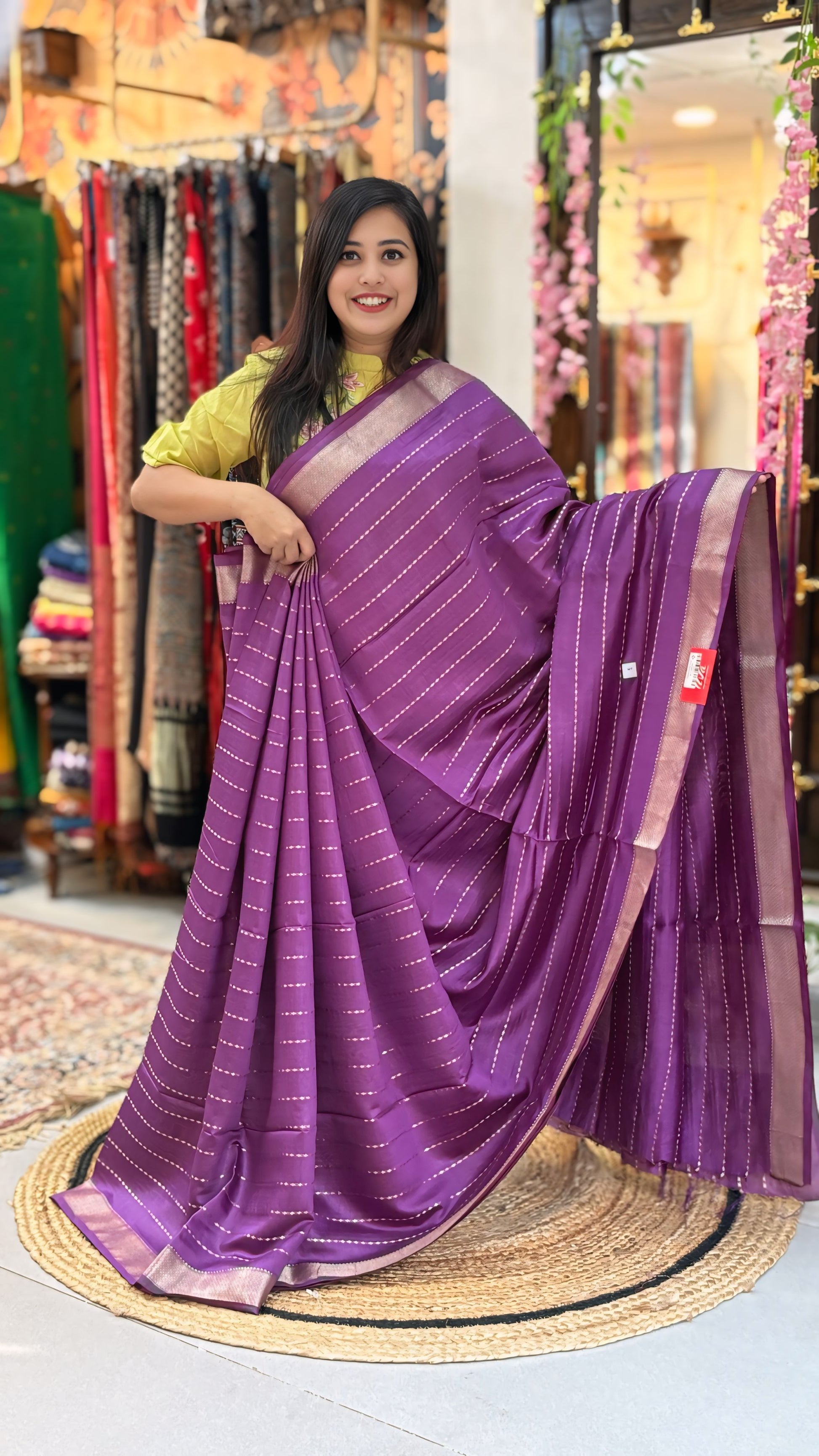 Nandini - Maheshwari Banarasi Saree