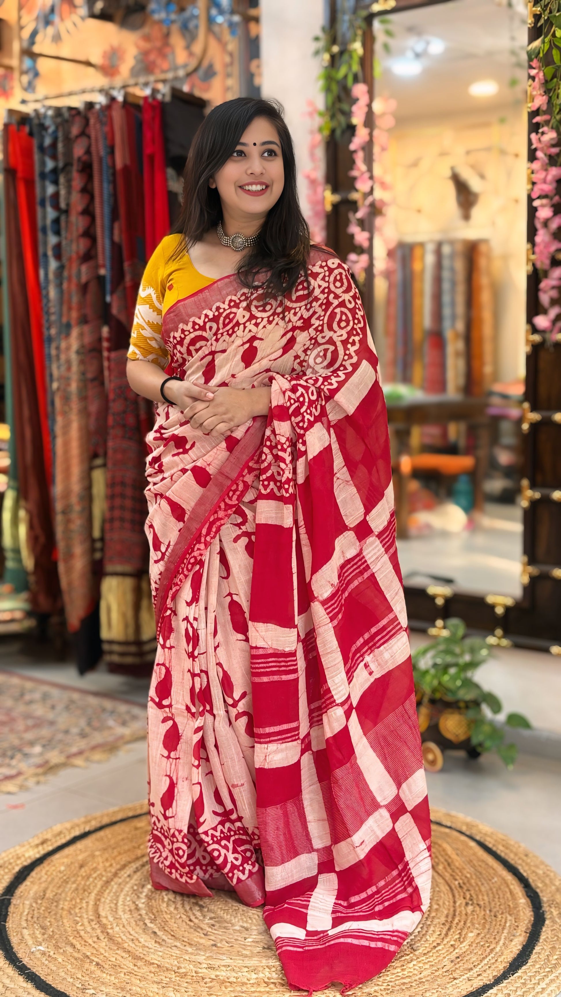 Saanvi  - Cotton Linen
