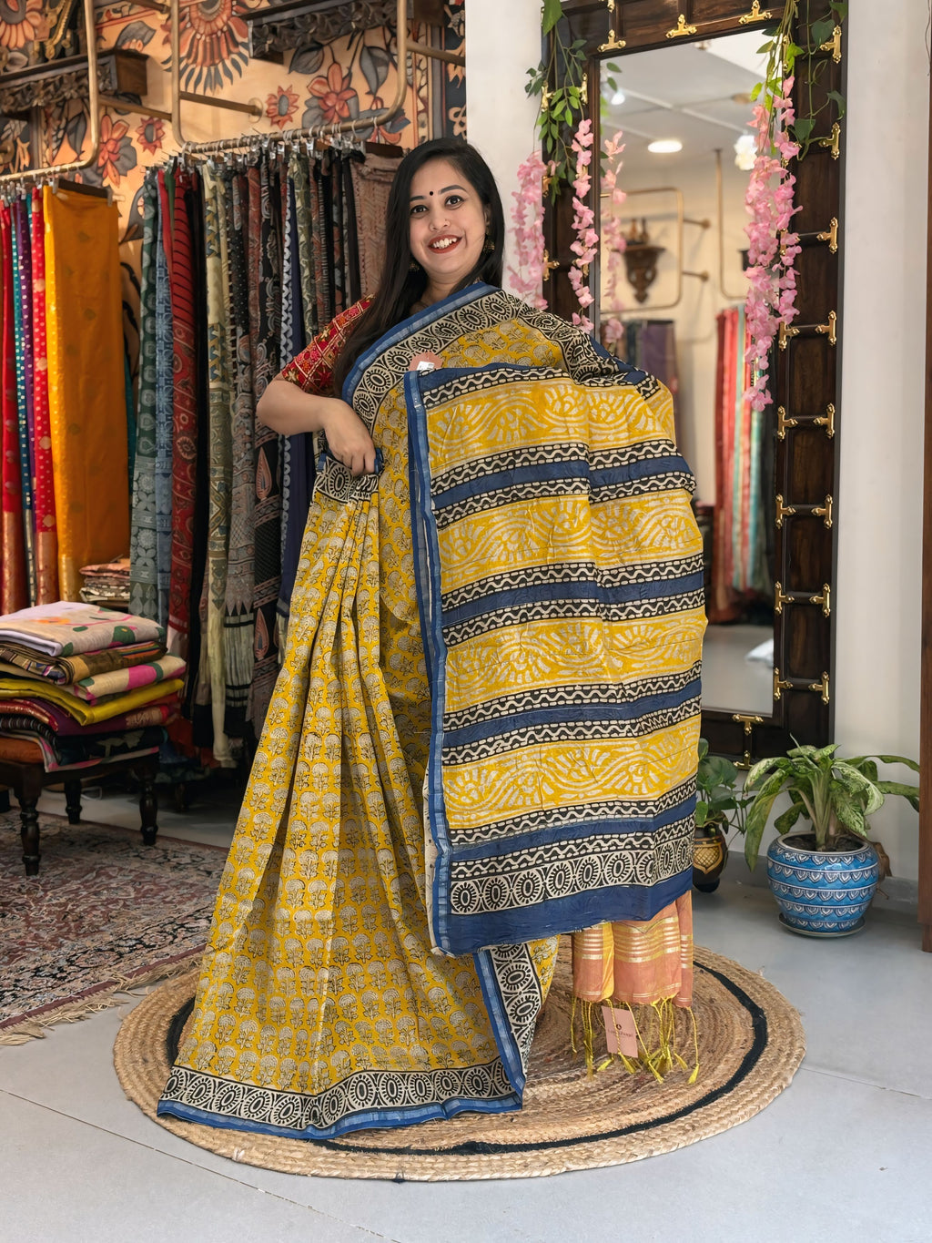 Swapnika
- Chanderi Silk