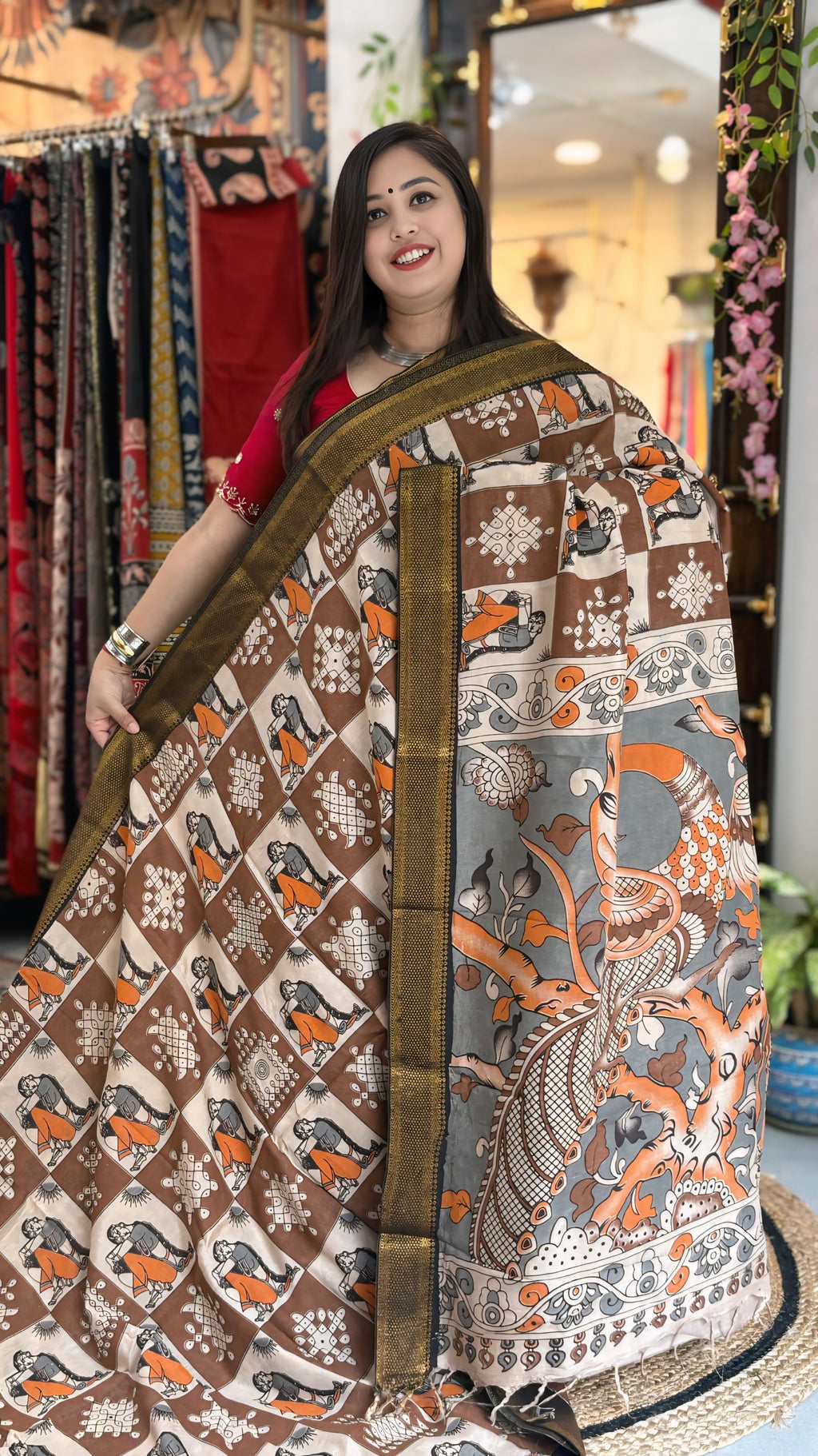 Madhura - Kalamkari Nizam Border