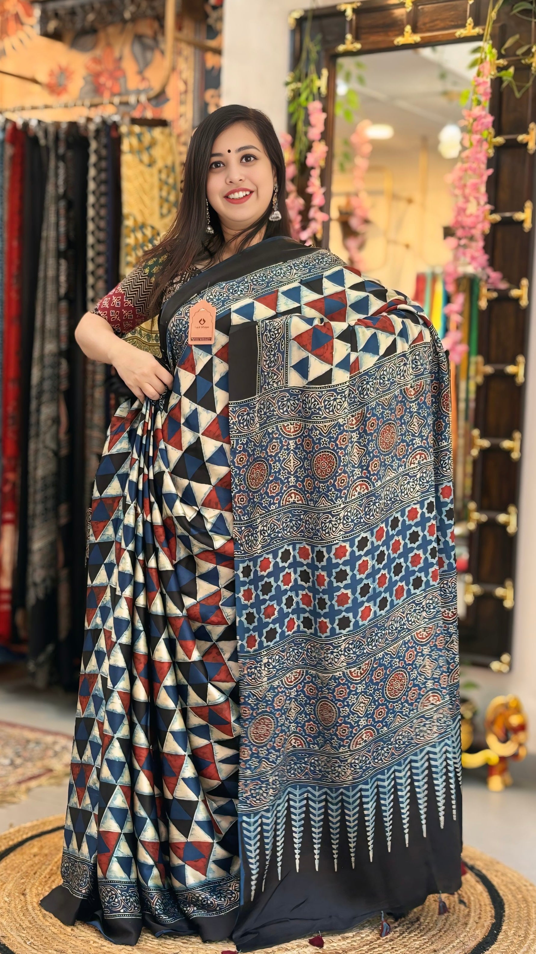 Mahika - Pure Ajrak Modal Silk