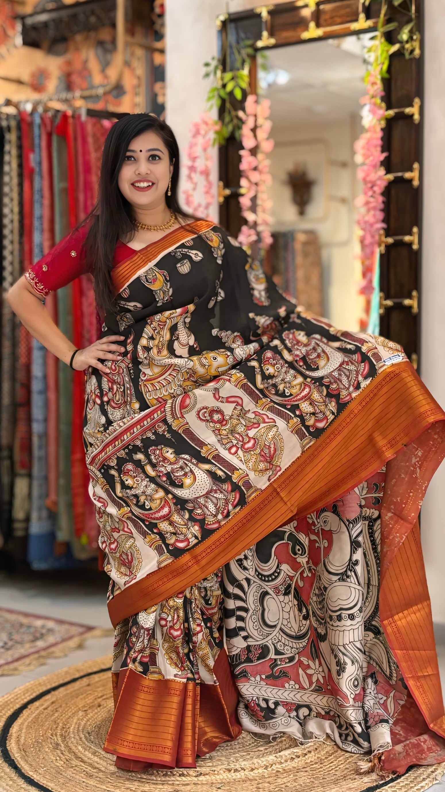 Shehnai
 – Kalamkari Saree
