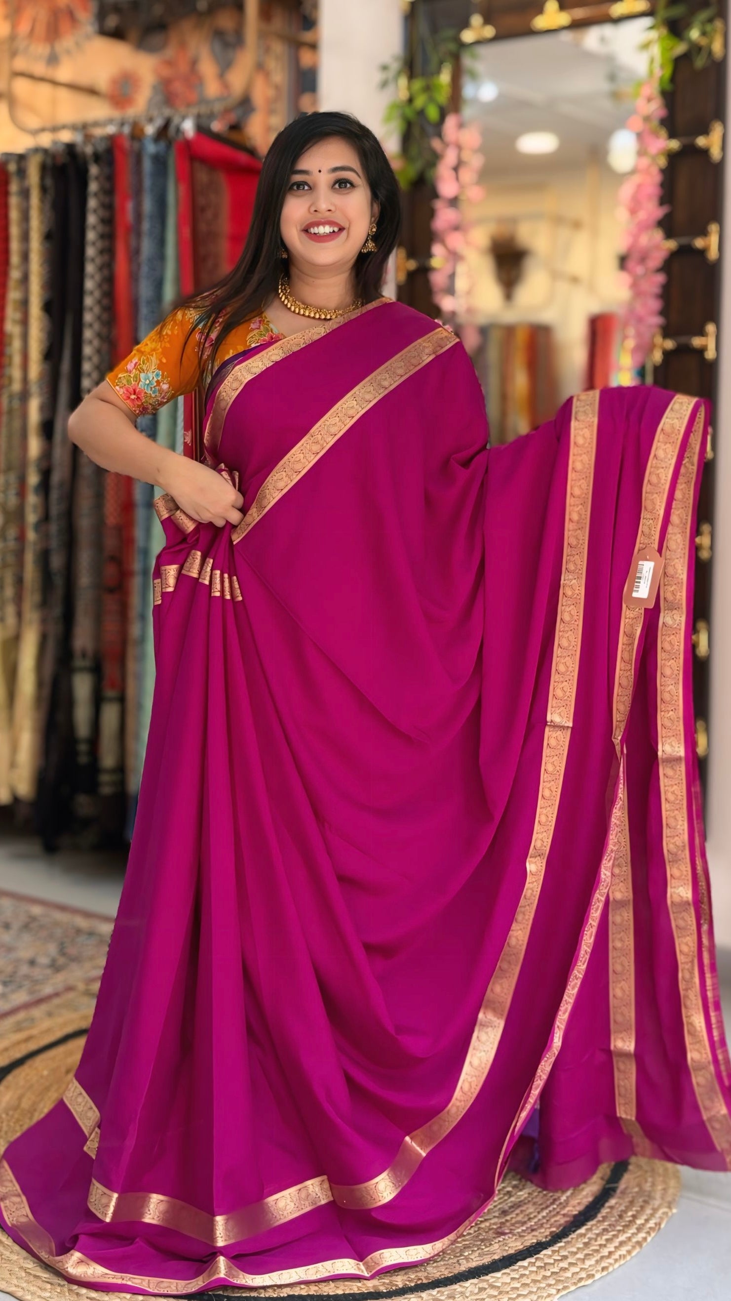 Anokhi
– Crepe Silk Saree