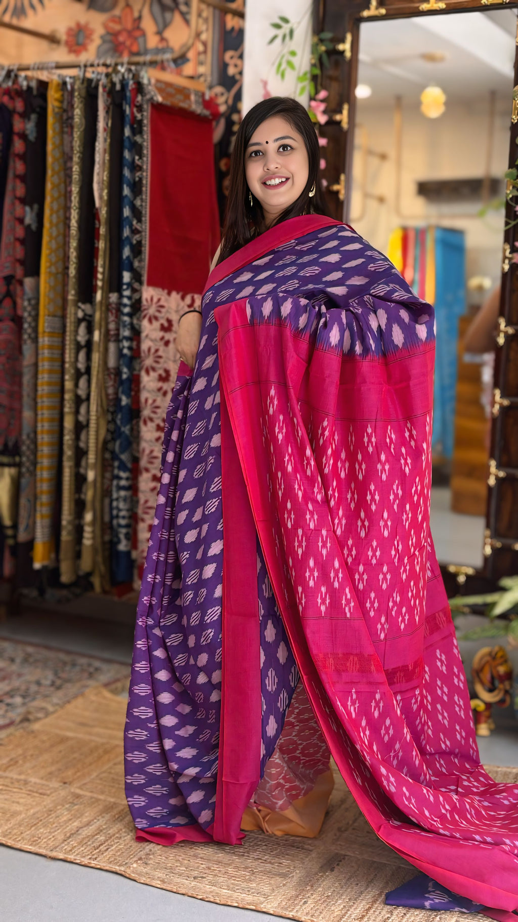 Raga
 - Pochampally Saree with Blouse