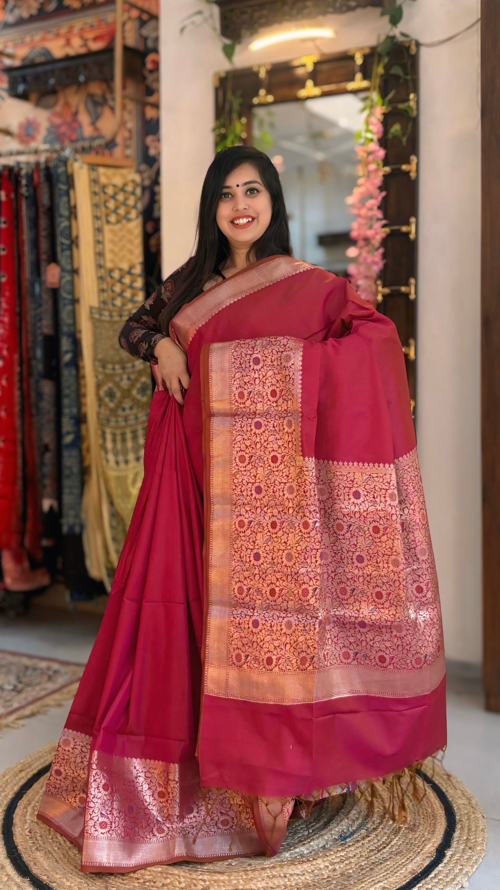 Suvarna - Muga Silk Saree