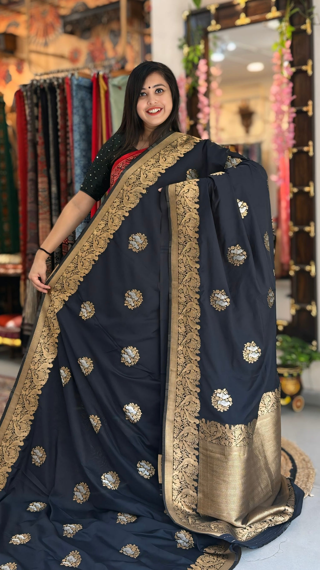 Manjari
- Mashru Silk