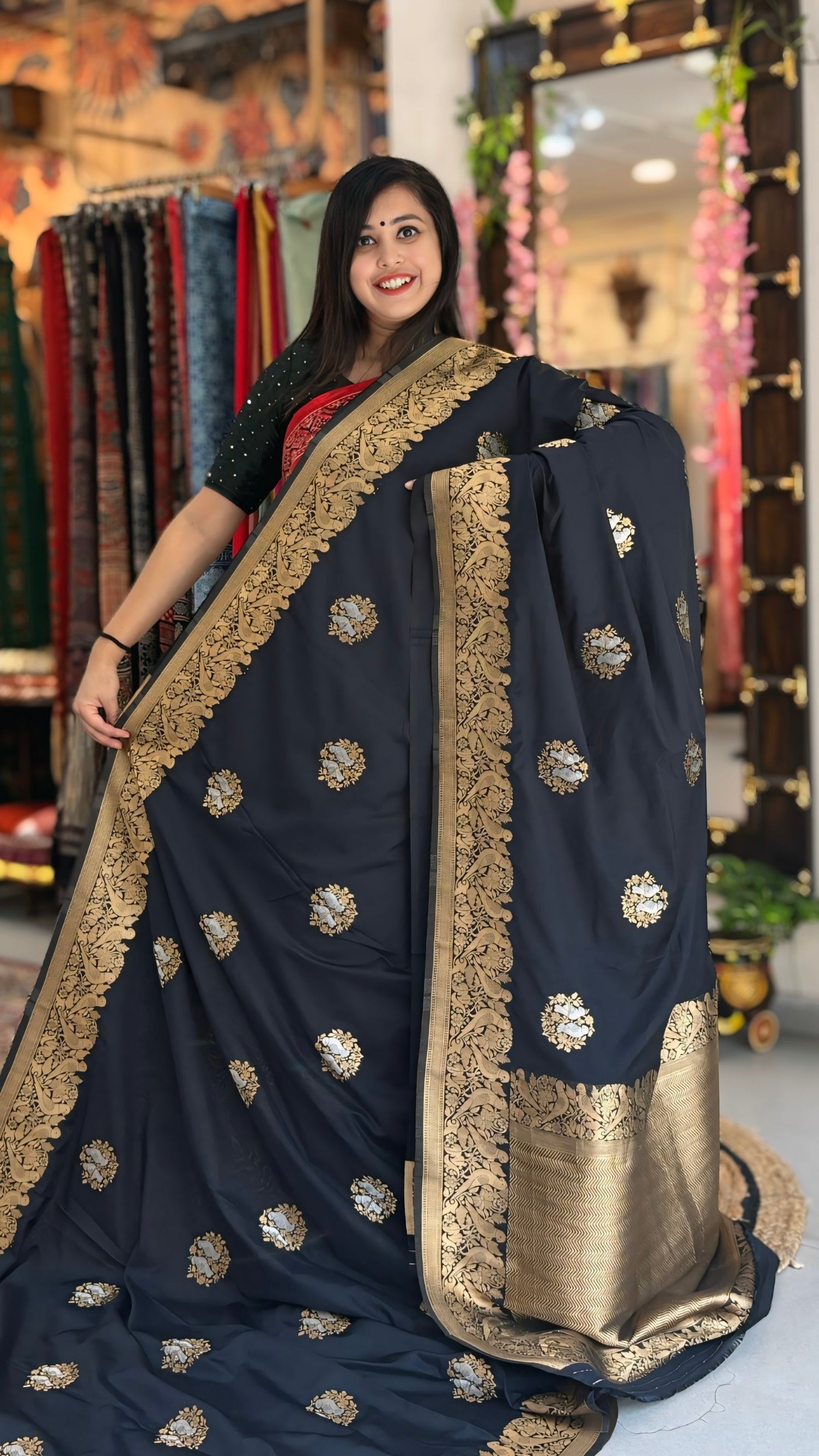 Manjari
- Mashru Silk