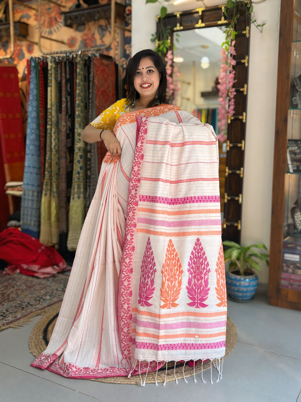 Bana - Khadi Banarasi Saree