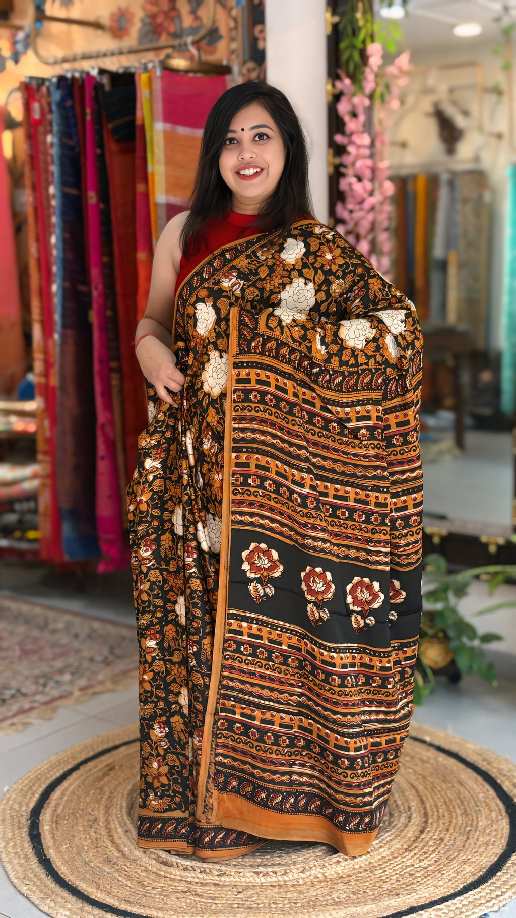 Afsana - Pure Ajrak Modal Silk