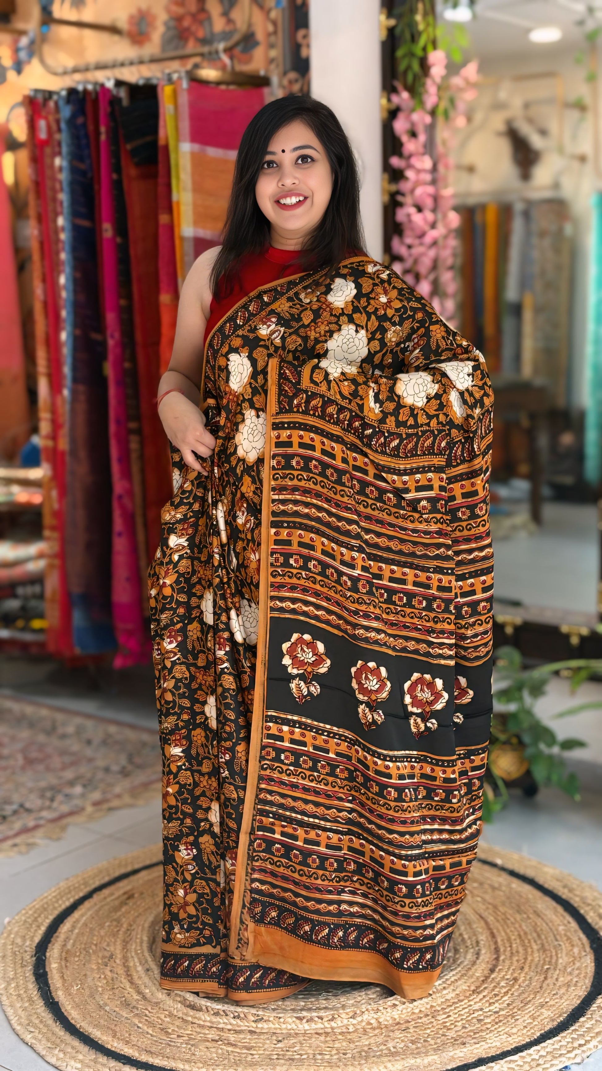Afsana - Pure Ajrak Modal Silk