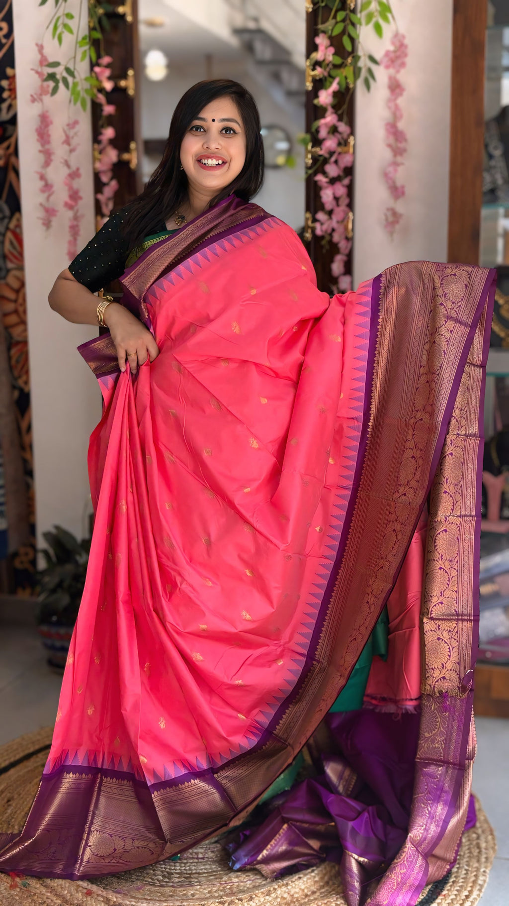 Charita - Gadwal Silk Saree