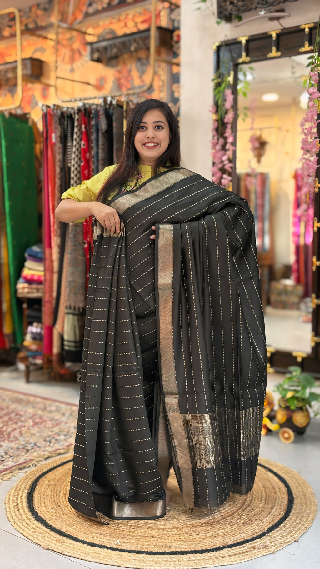 Vamika - Maheshwari Banarasi Saree