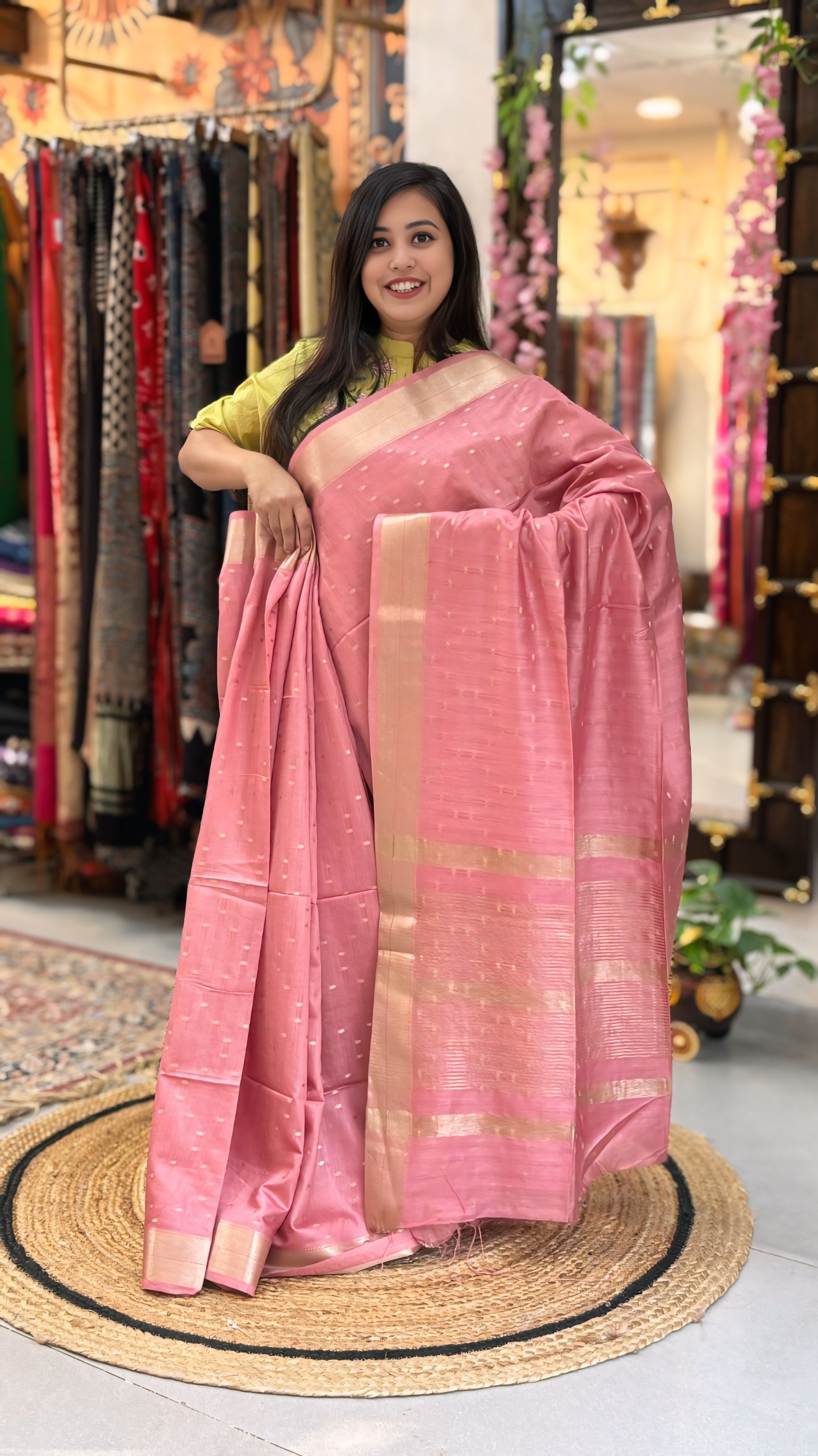 Kalpana - Maheshwari Banarasi Saree