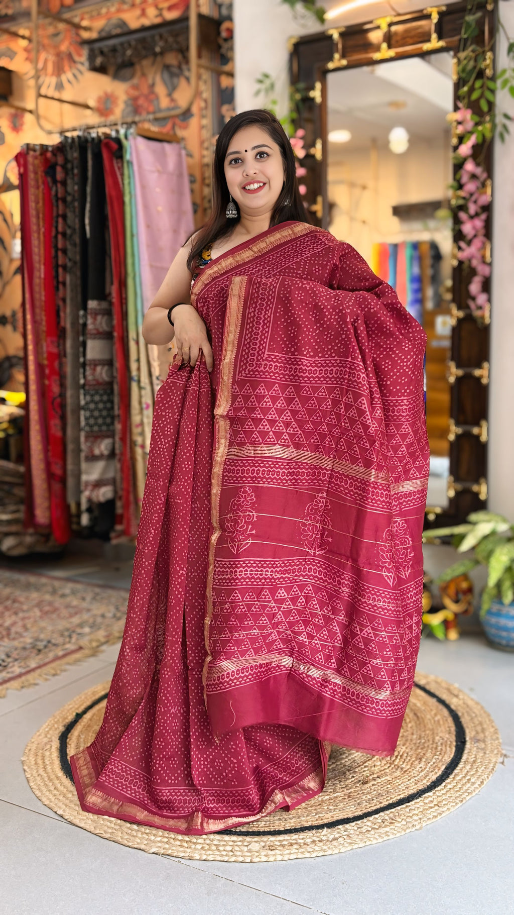 Ahilya - Maheshwari Saree