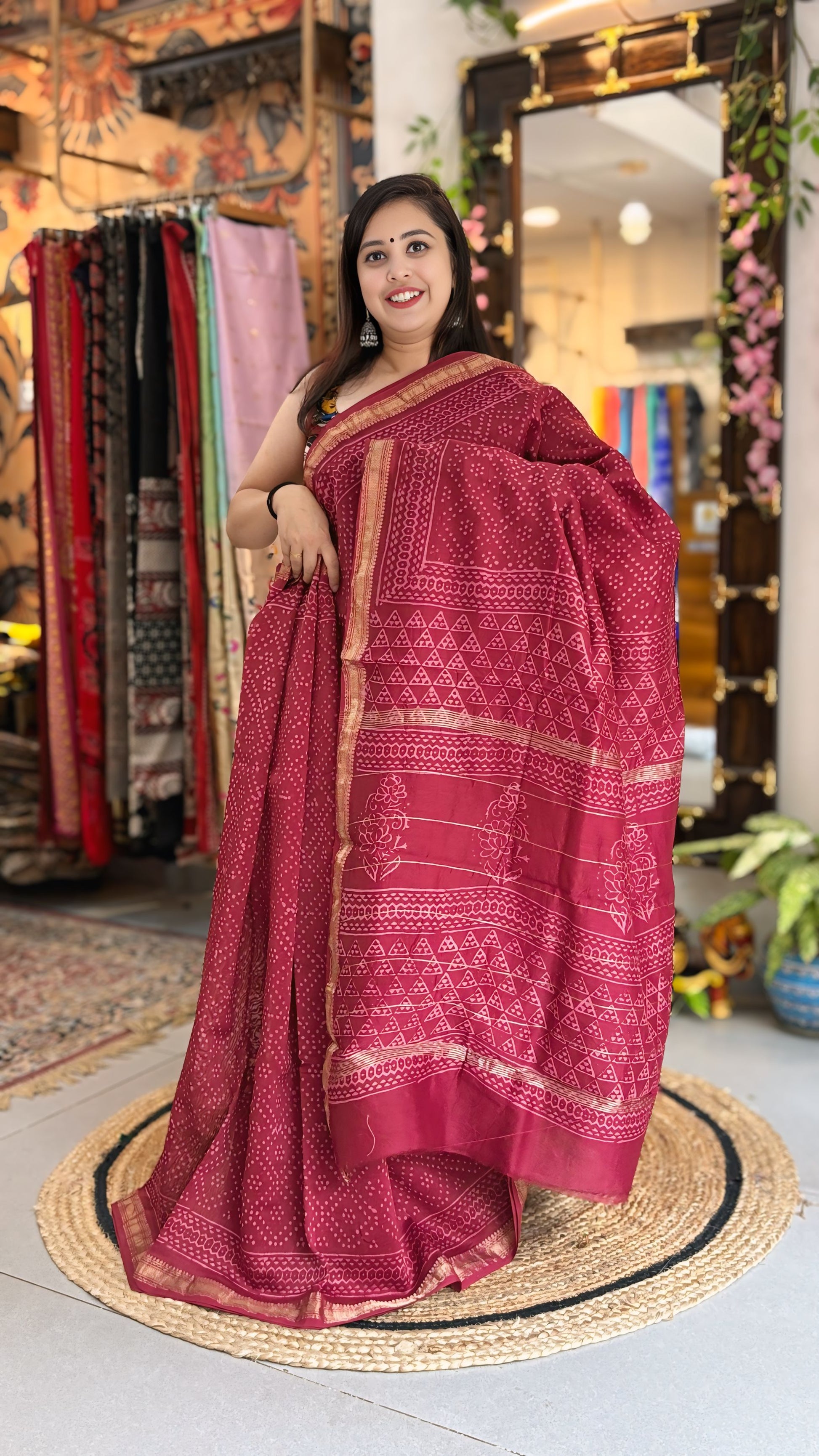 Ahilya - Maheshwari Saree