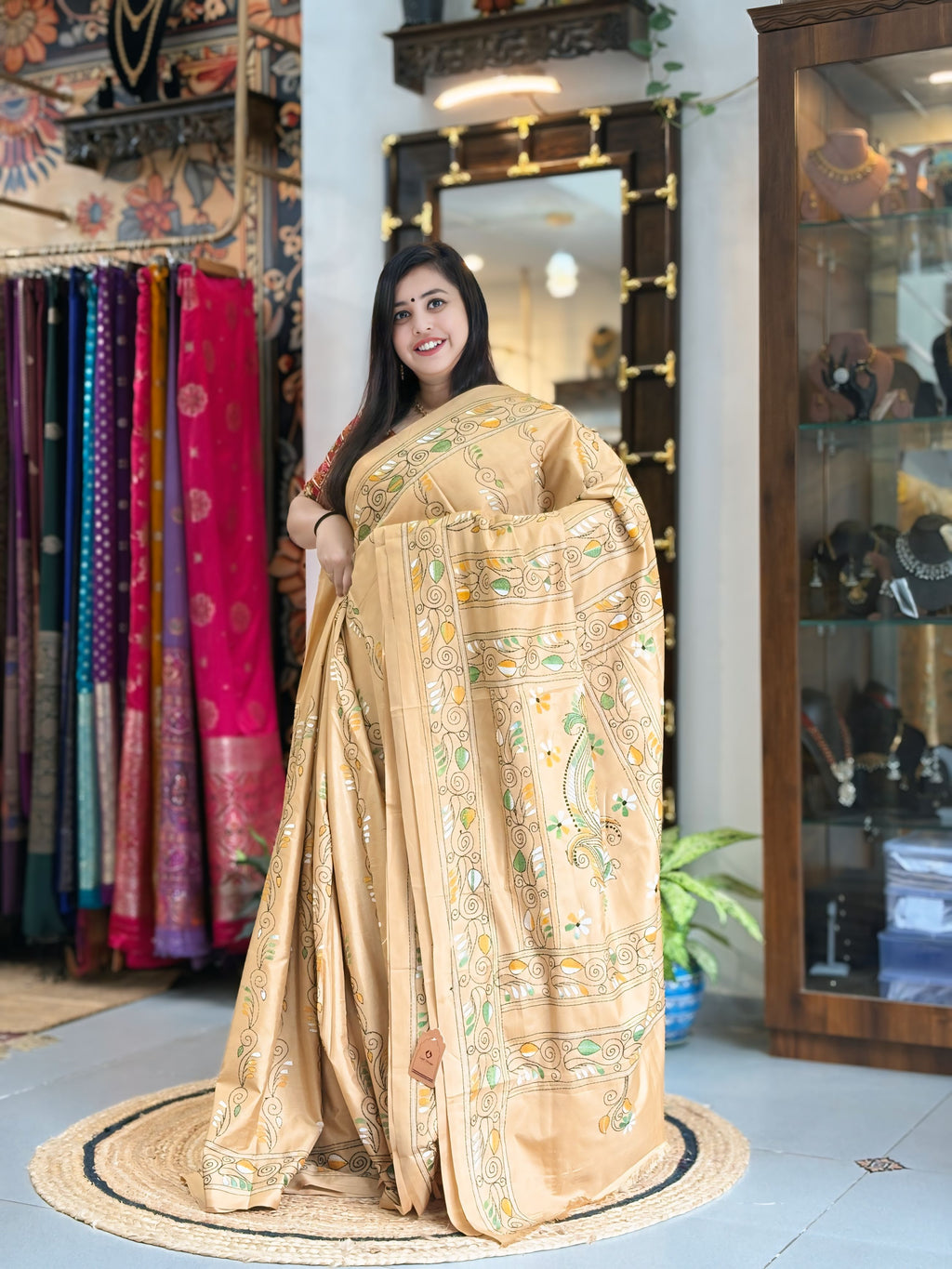 Katha Dupian Silk Saree 010
