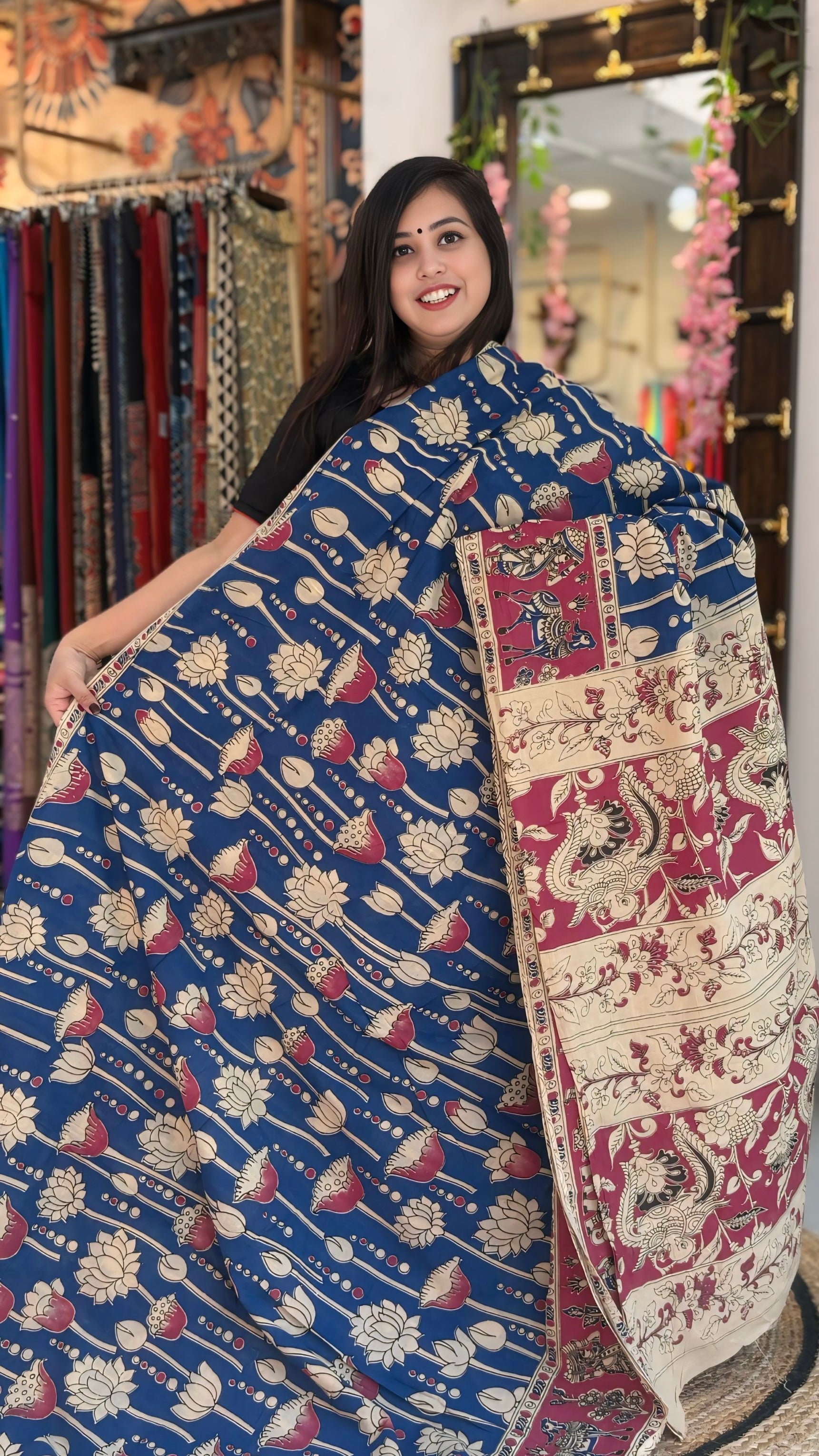 Sharika - Cotton Kalamkari