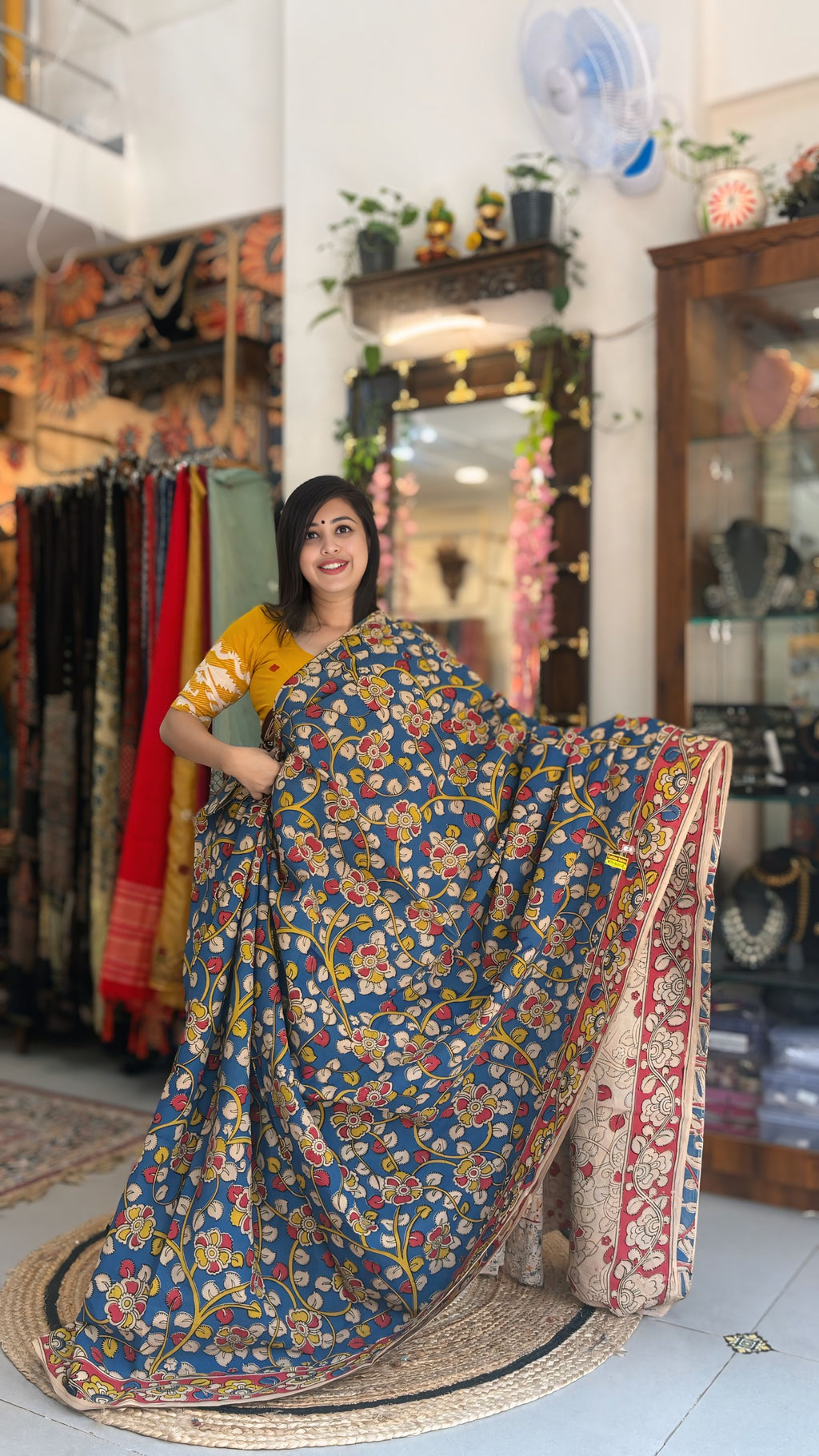 Gopika - Cotton Kalamkari