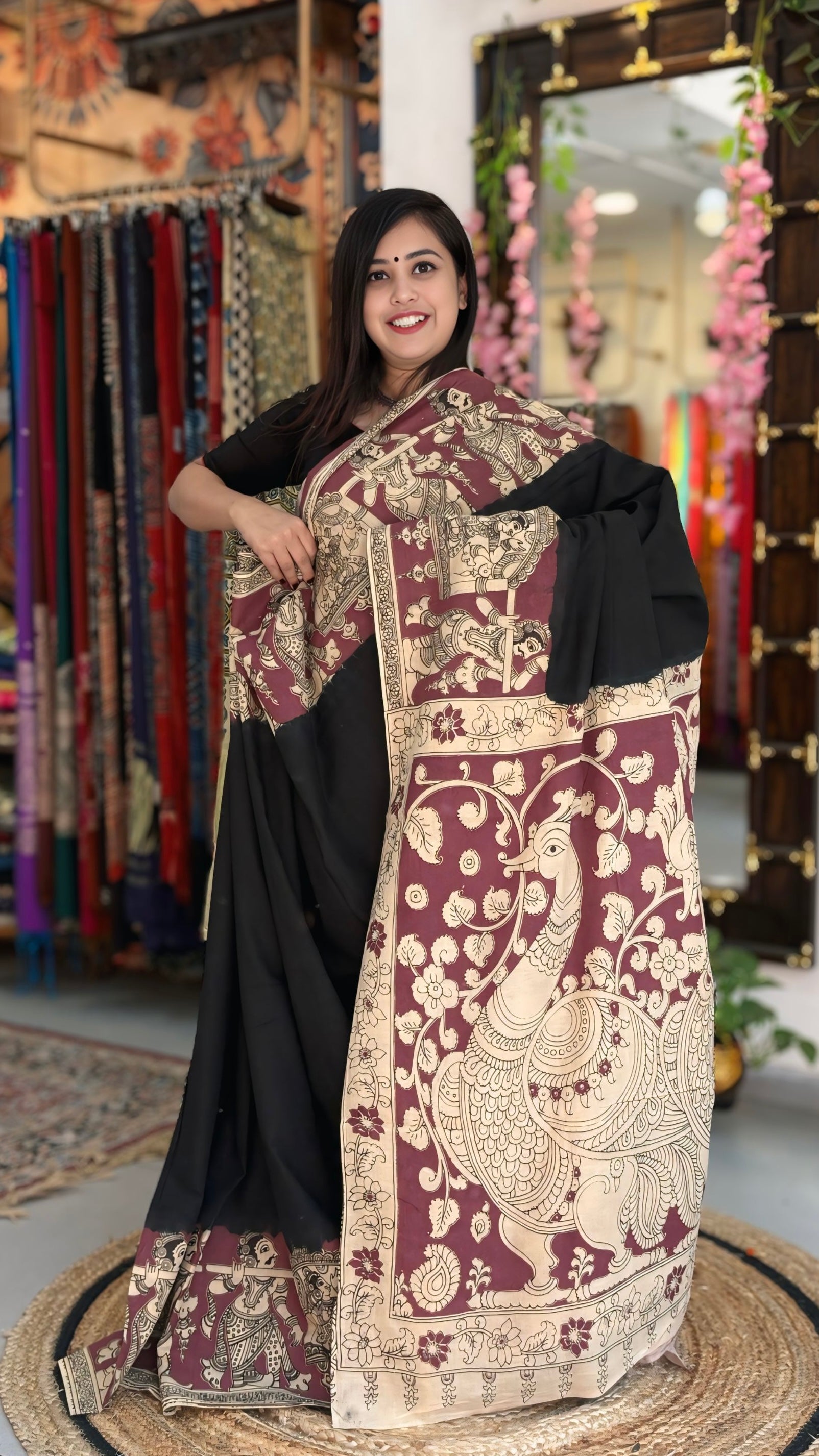 Nandika - Cotton Kalamkari