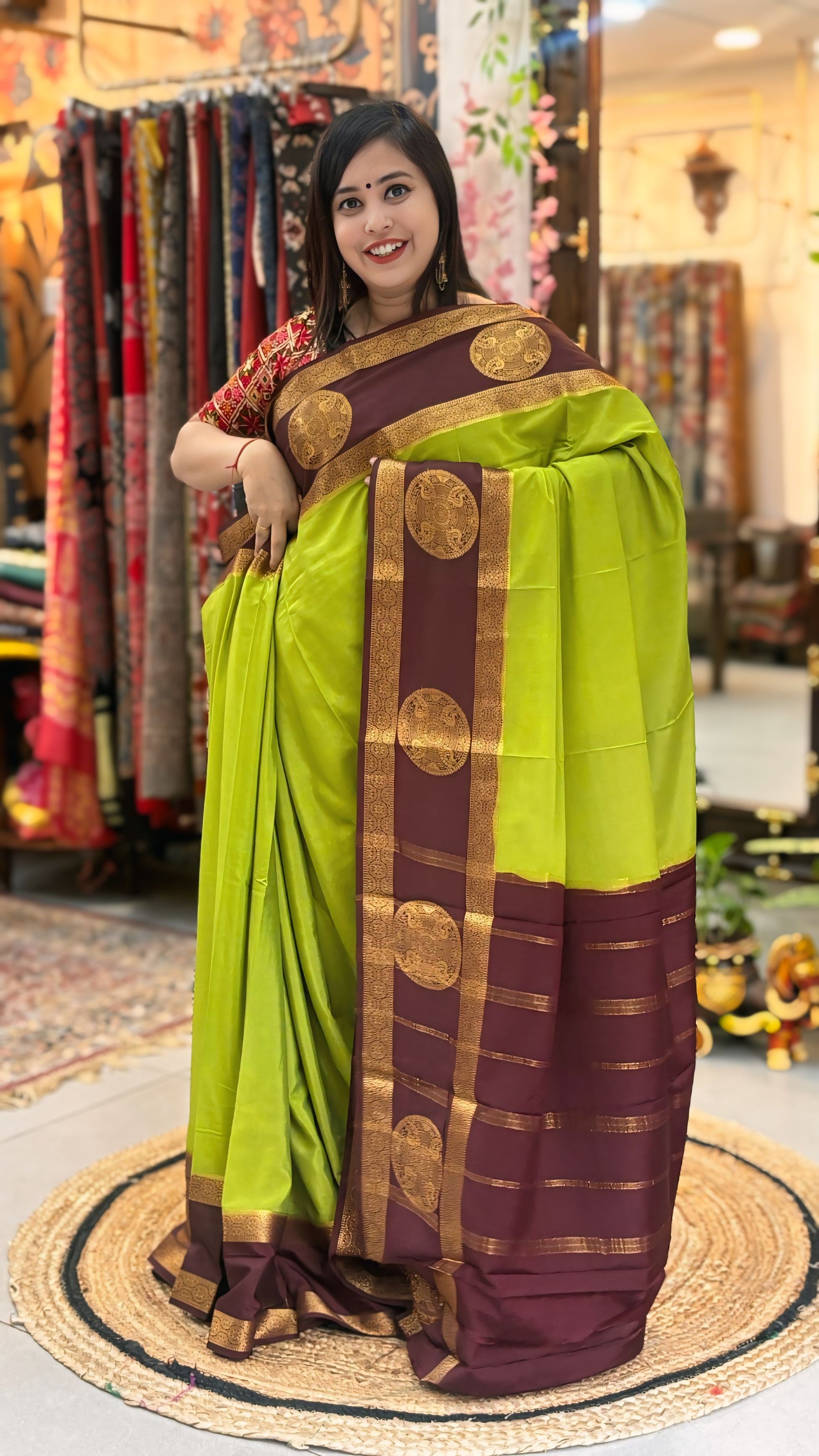 Charvi
 - Mysore Crepe Silk