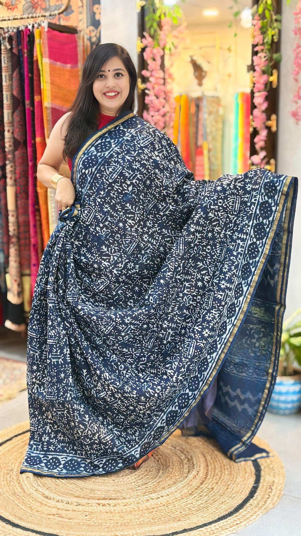 Meera
- Chanderi Silk