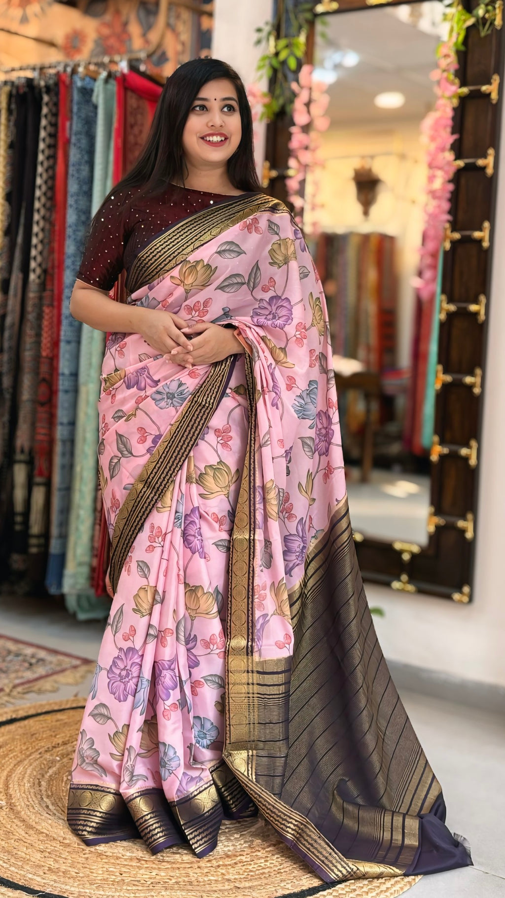 Sarangi
 – Crepe Silk Saree
