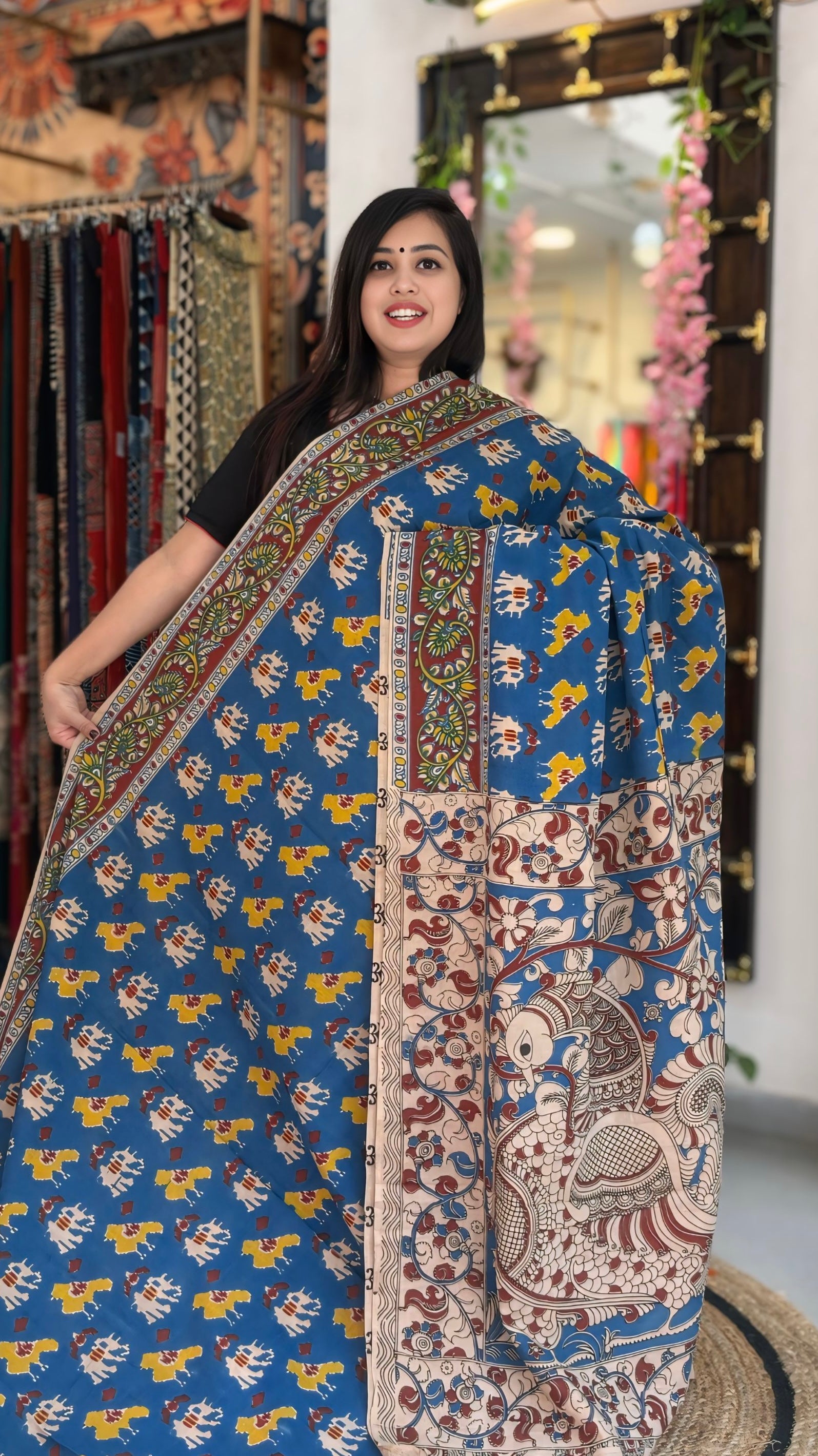 Kaveri - Cotton Kalamkari