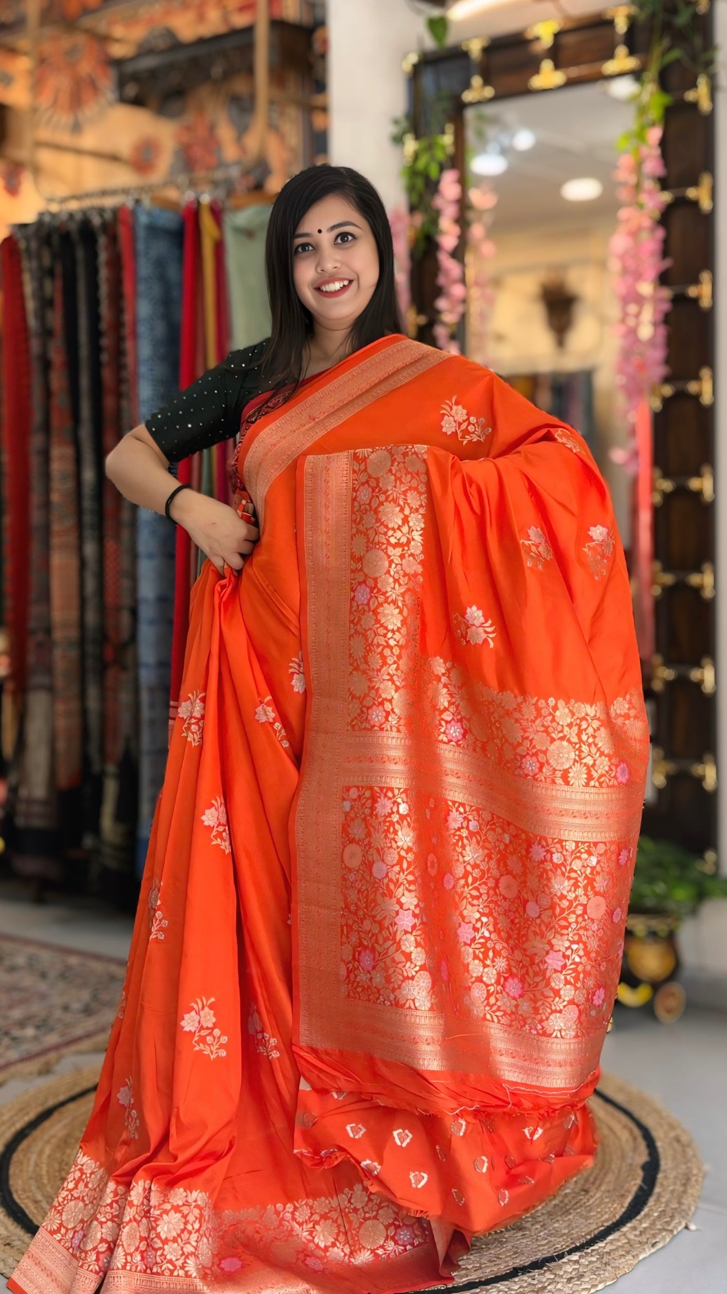 Kesar-Kali
- Mashru Silk