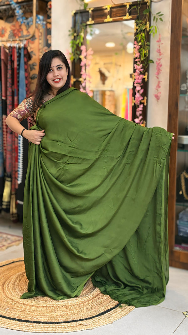 Aarohi - Pure Ajrak Modal Silk