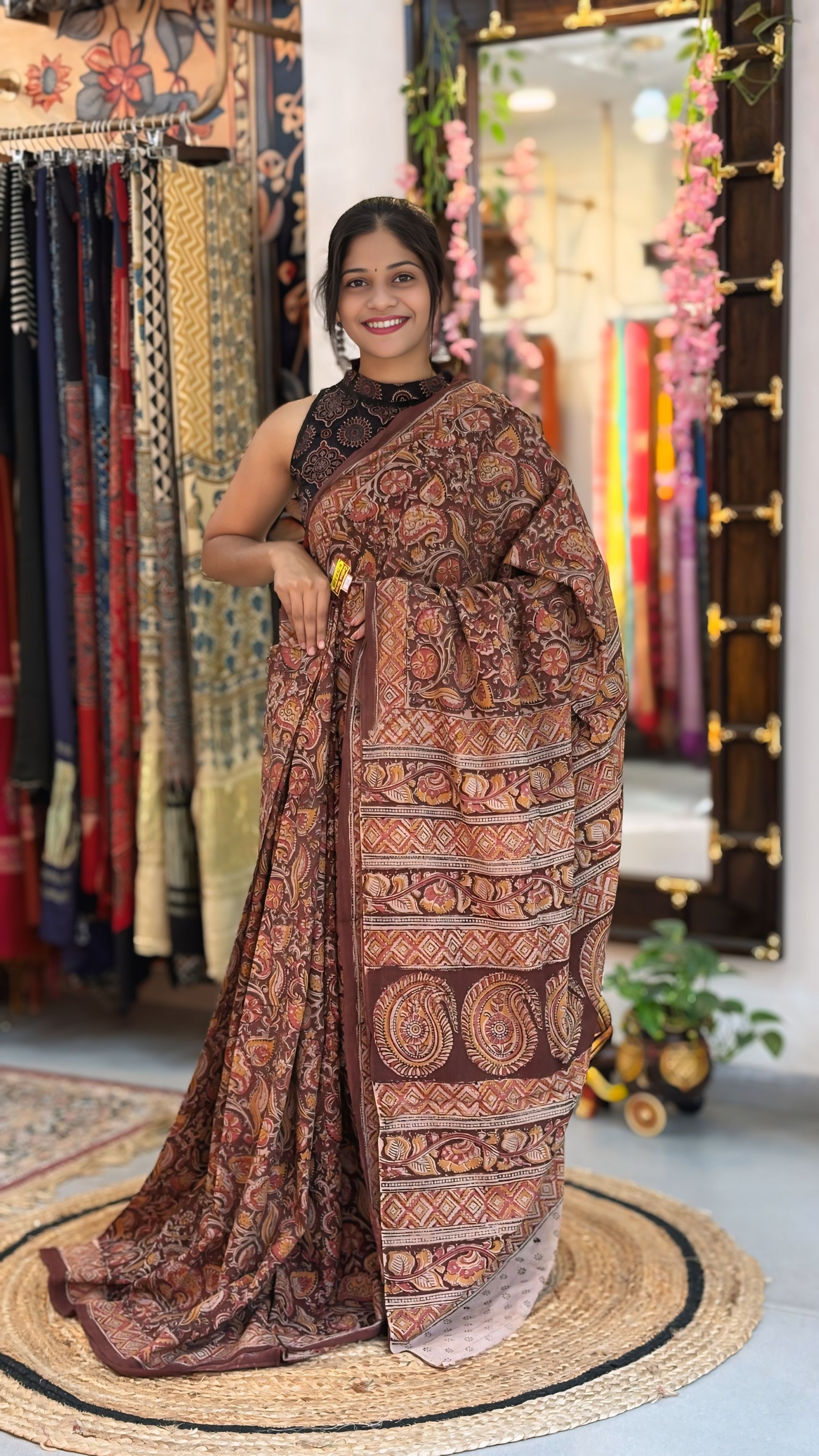 Vritta - Cotton Kalamkari
