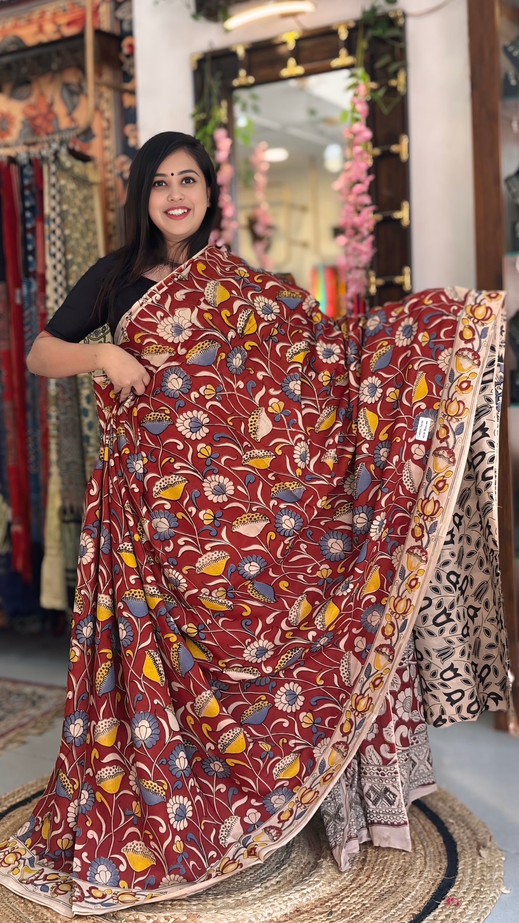 Triveni - Cotton Kalamkari