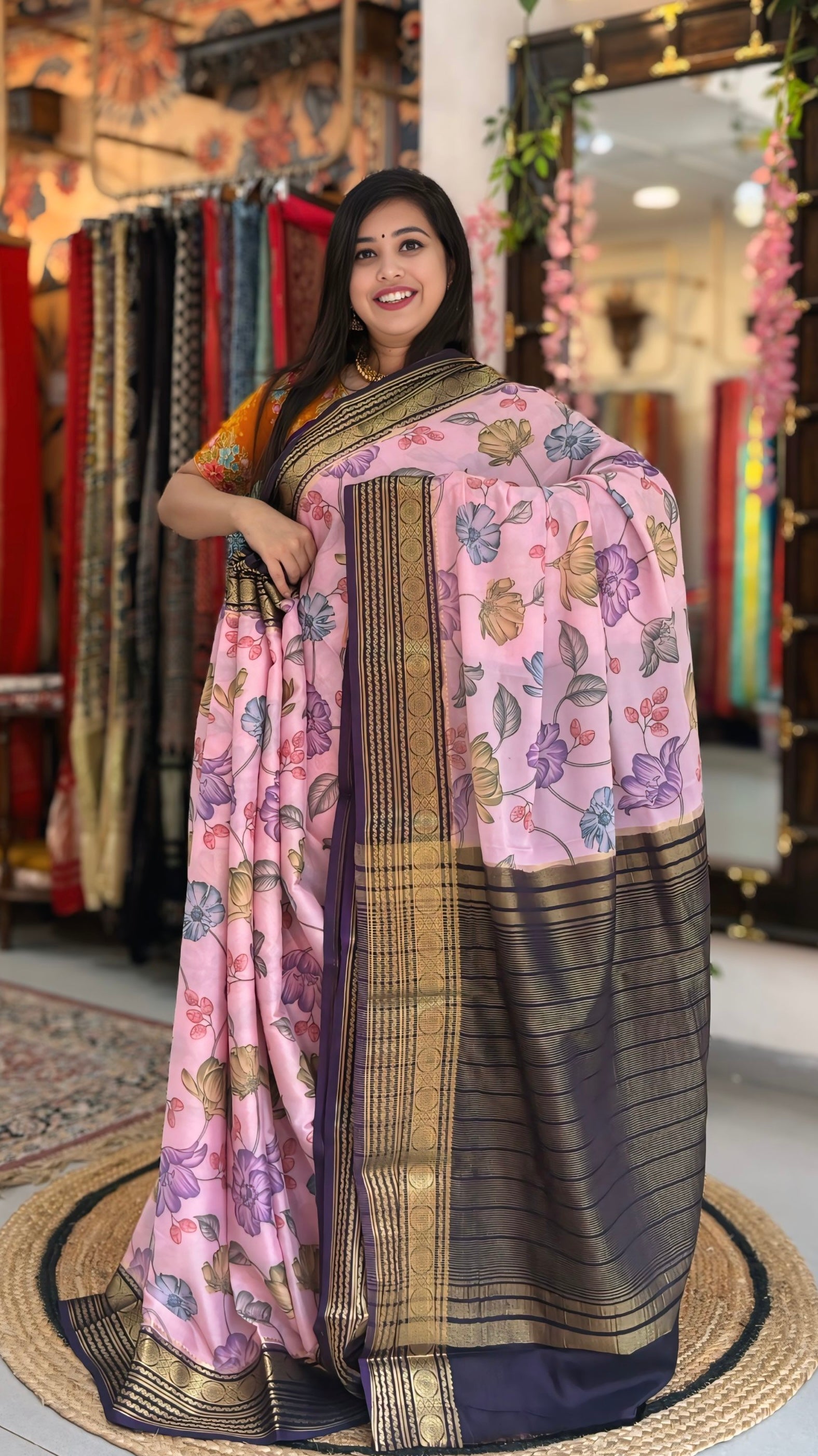 Ishana
 – Crepe Silk Saree
