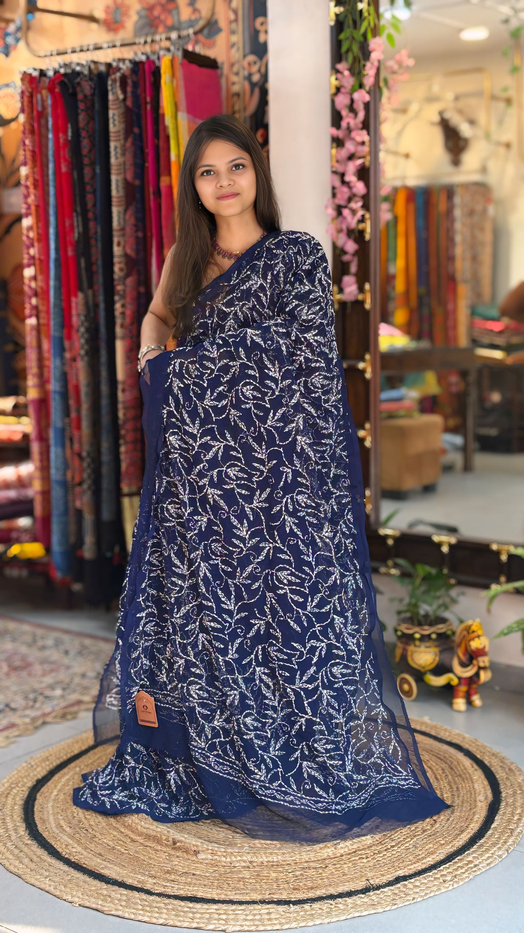Ruhaani - Chikankari Saree