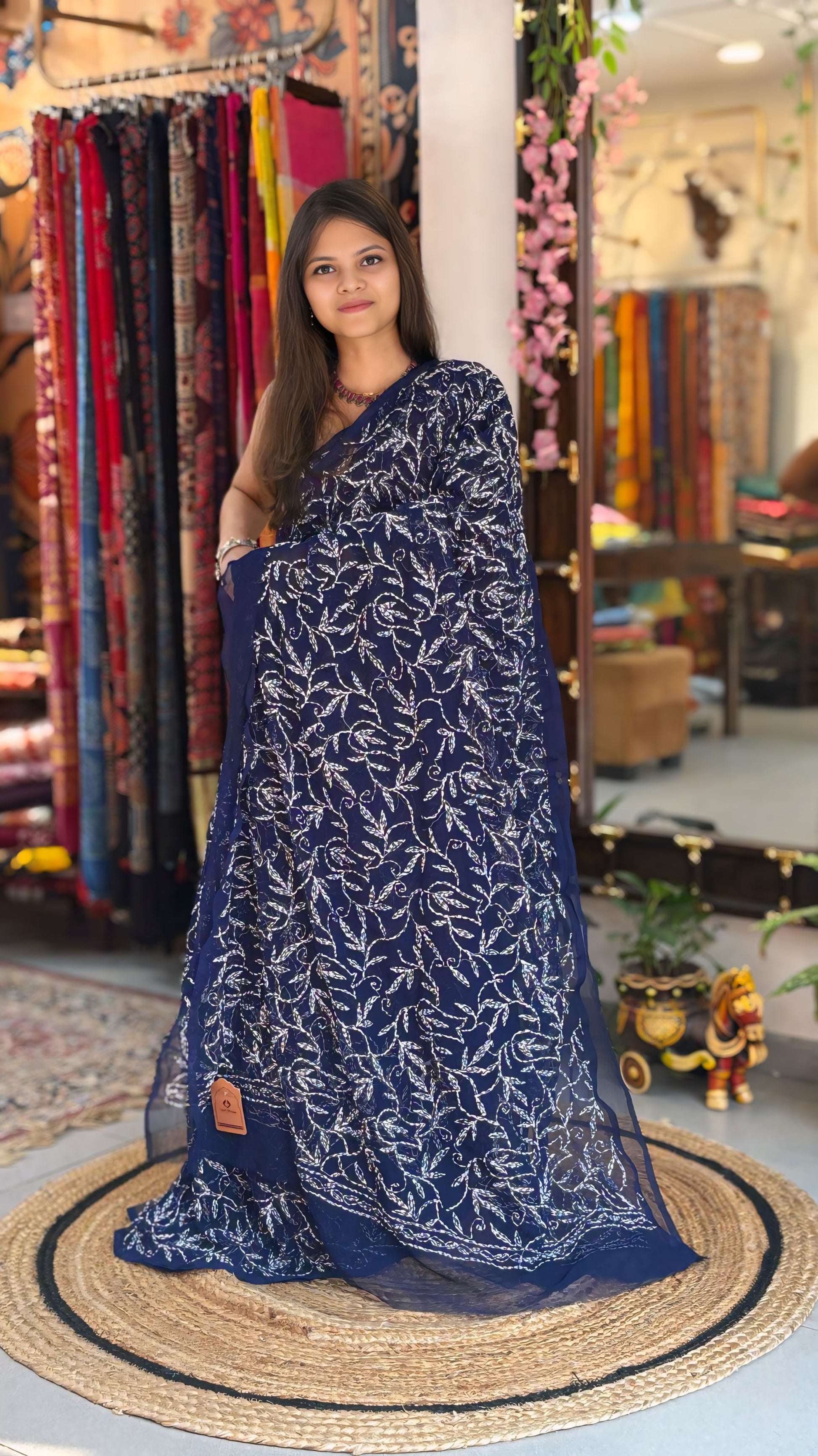 Ruhaani - Chikankari Saree