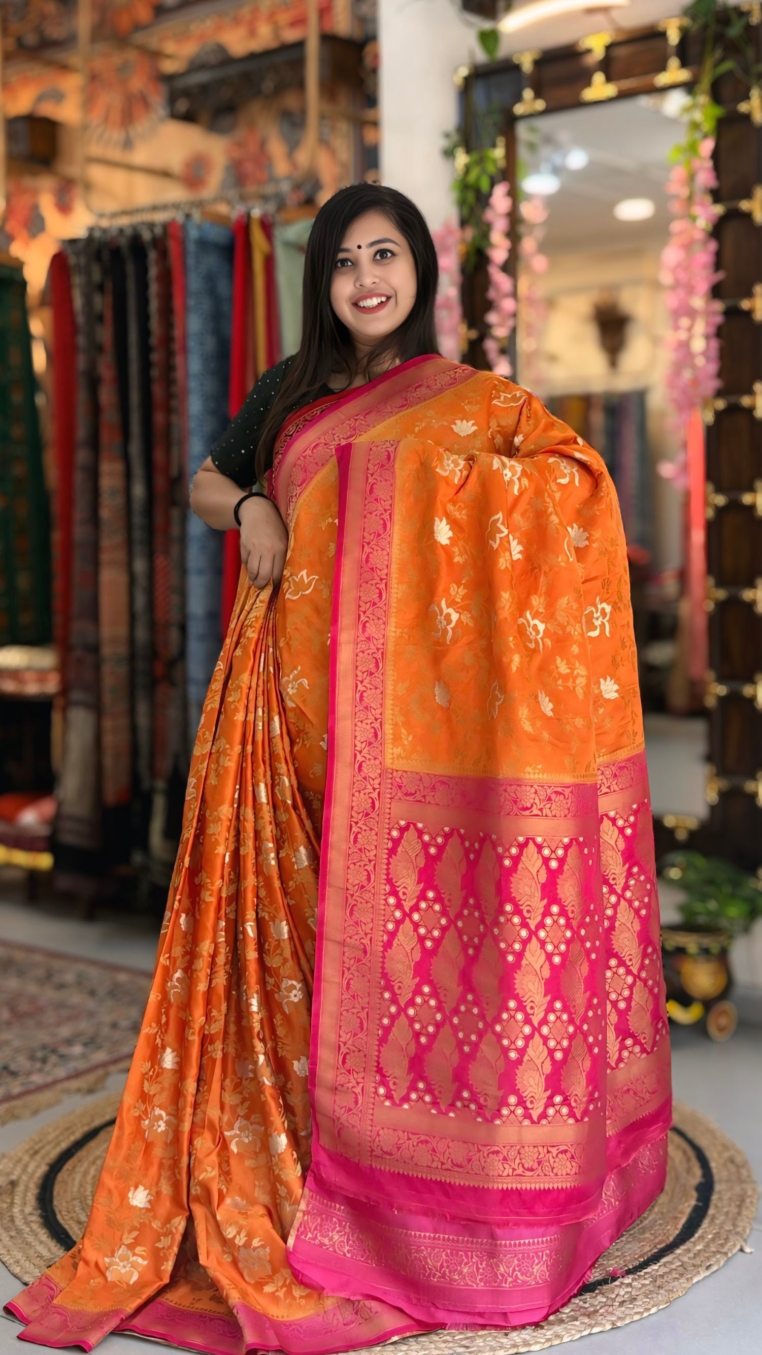 Kesari
 - Mashru Silk
