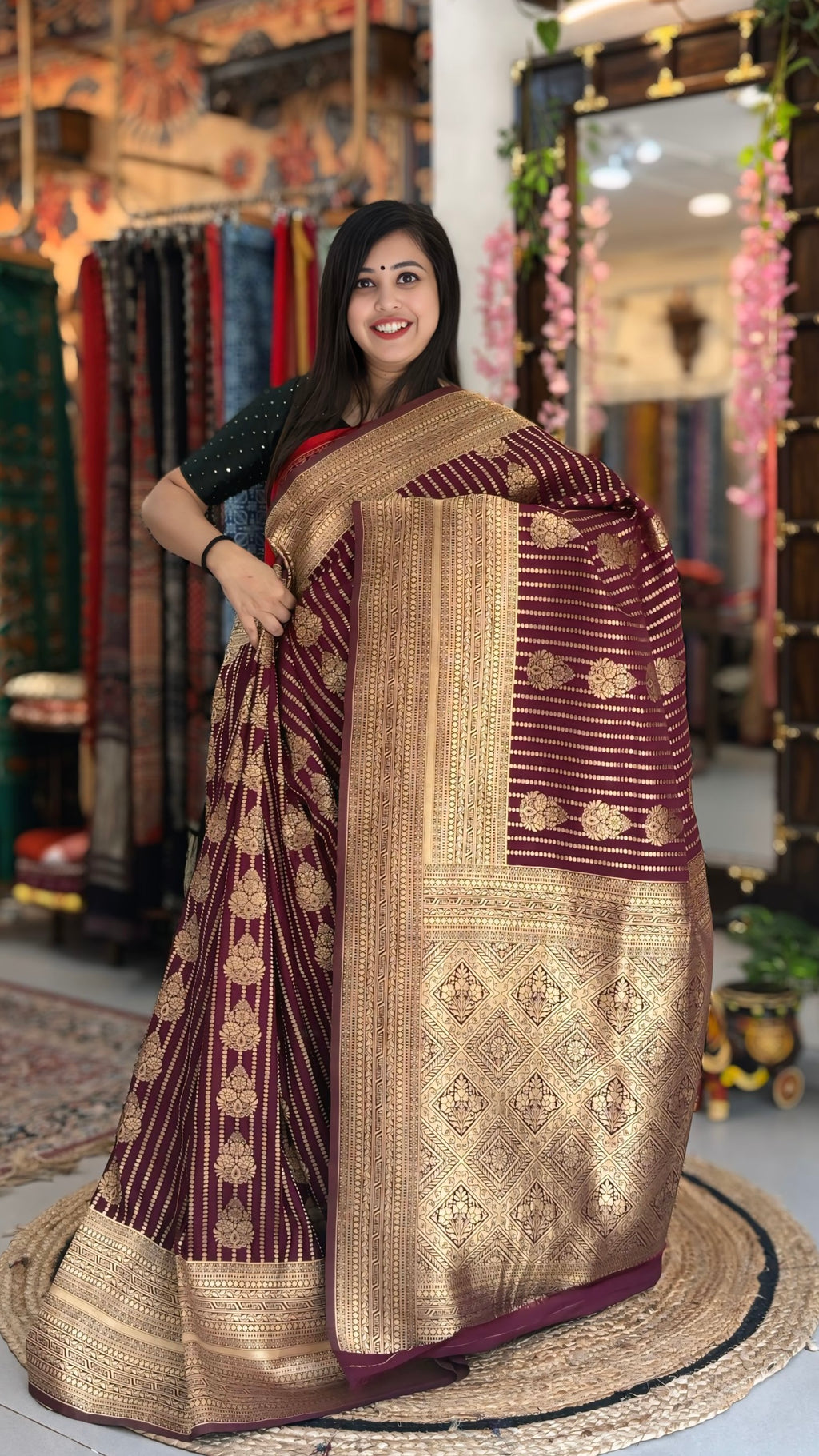 Pachrangi
- Georgette Banarasi