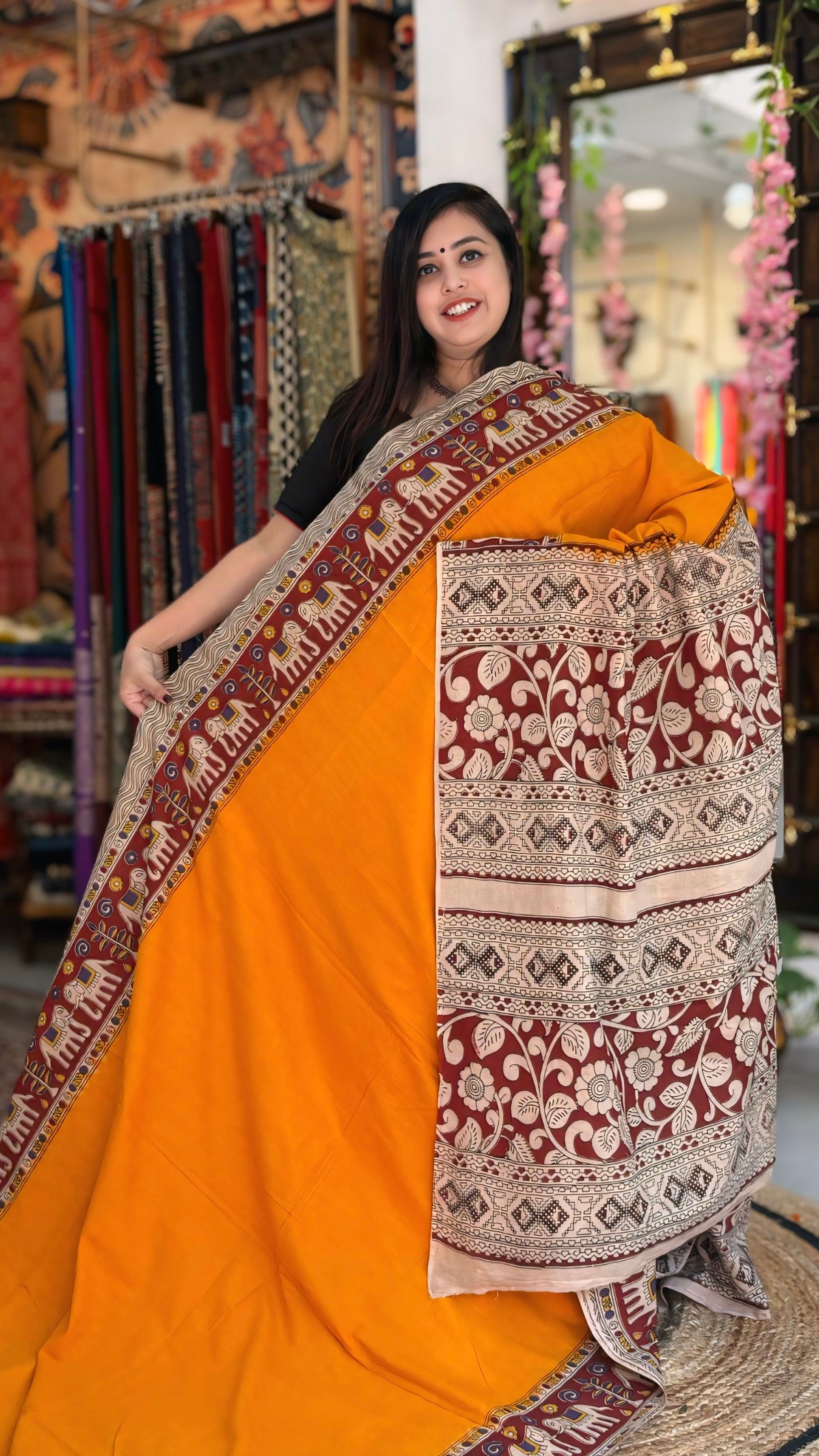 Amrita - Cotton Kalamkari