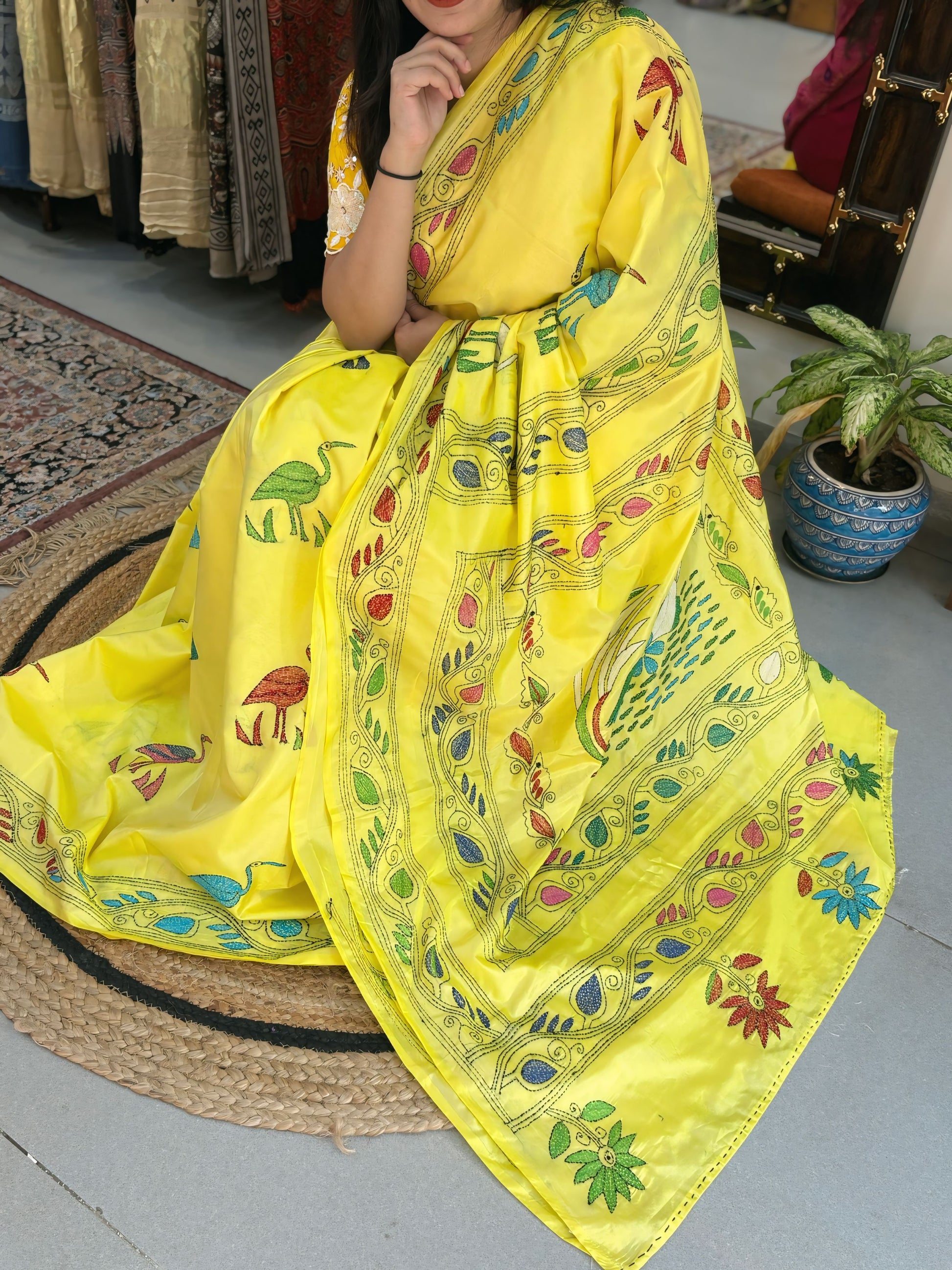Samriddhi - Katha Dupian Silk Saree