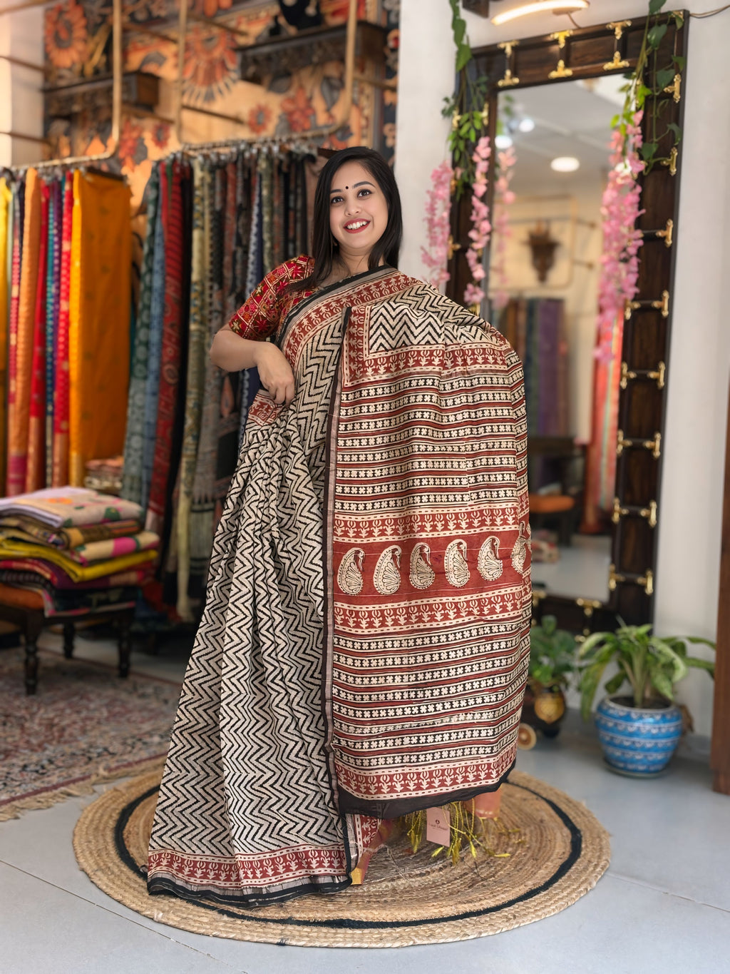 Vrishti
- Chanderi Silk