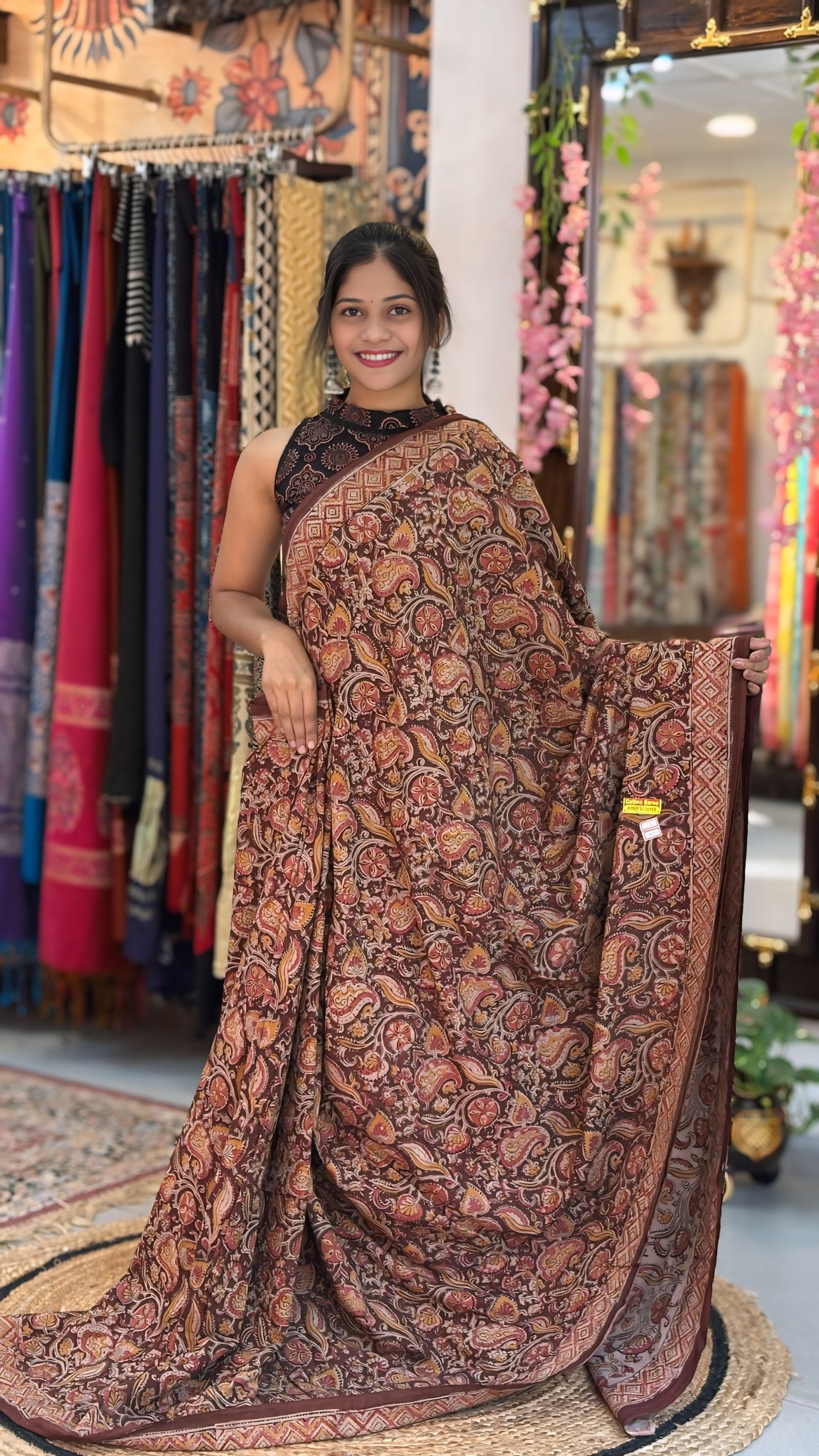Neerja - Cotton Kalamkari