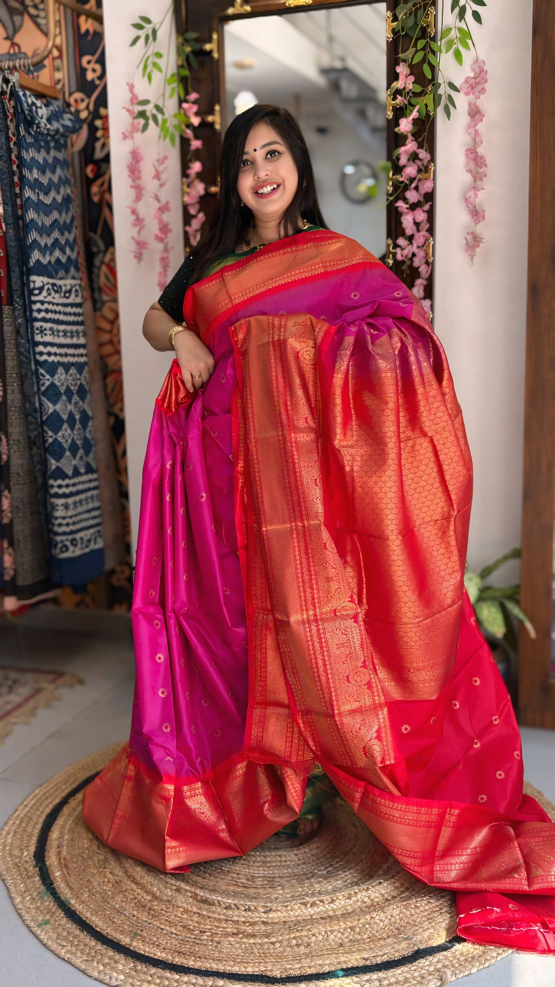 Ishita - Gadwal Silk Saree