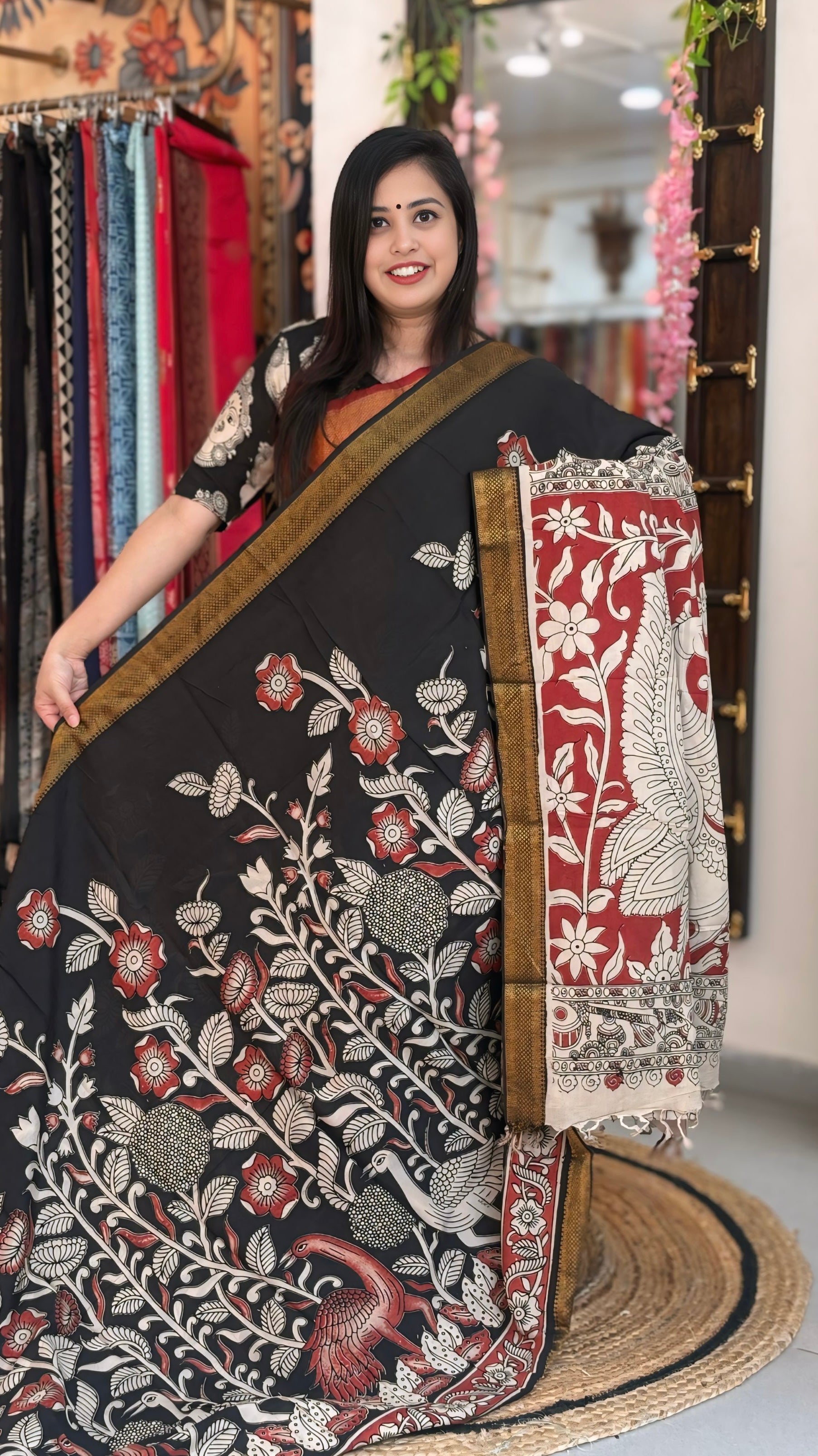 Manjari
- Kalamkari Nizam Border